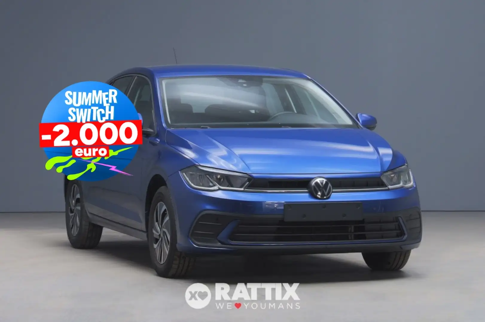 Volkswagen Polo 1.0 TSI 95CV Life Blu/Azzurro - 1