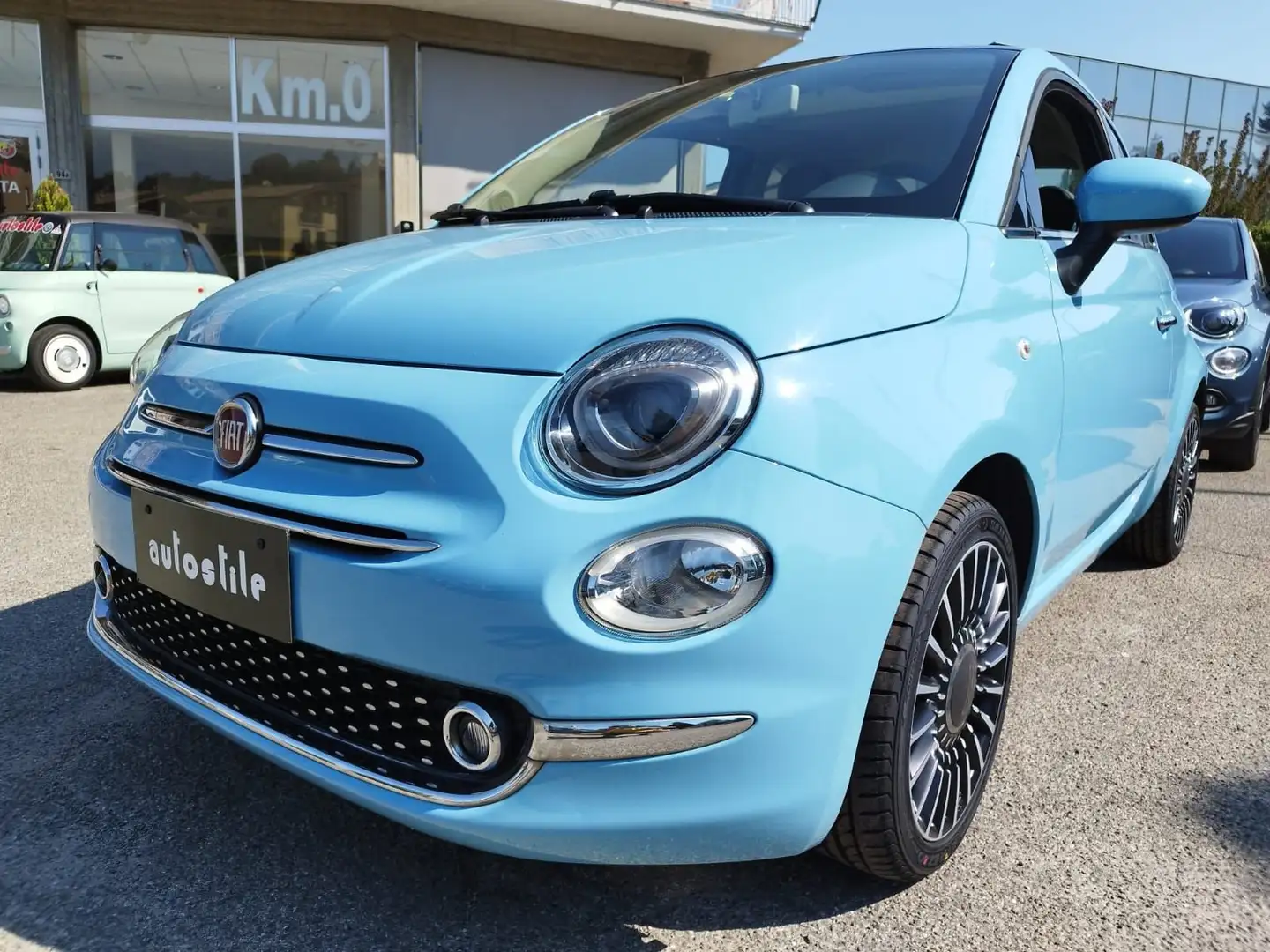 Fiat 500 500 1.2 EasyPower Lounge Blau - 1