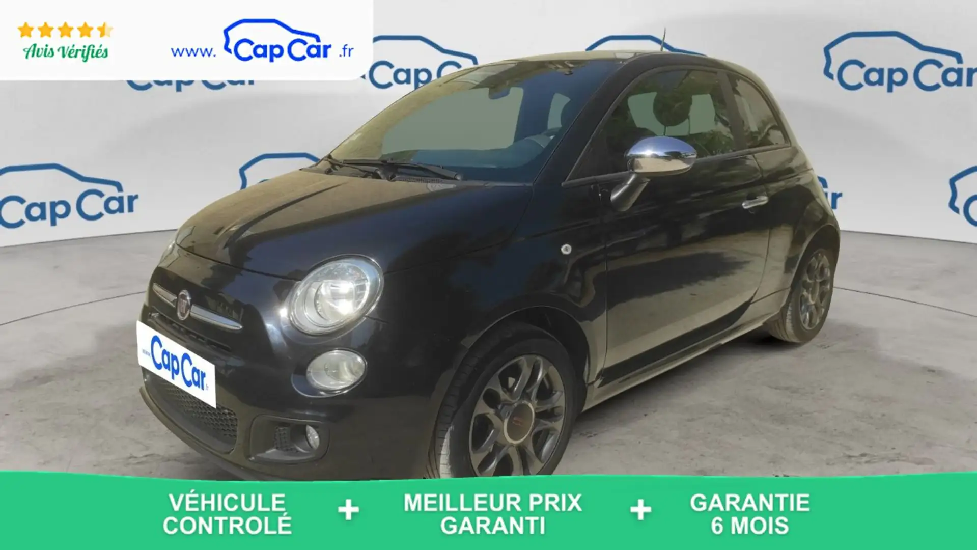 Fiat 500 1.2 MPi 69 S Noir - 1