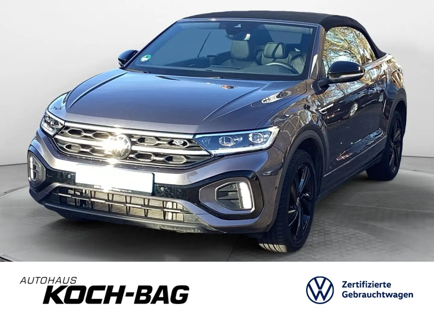 Volkswagen T-Roc 1.5TSI R-Line DSG AHK LED Navi D Grau - 1
