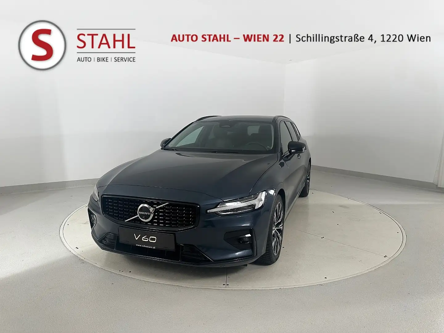 Volvo V60 B4 (P) Plus Dark Geartronic Azul - 1