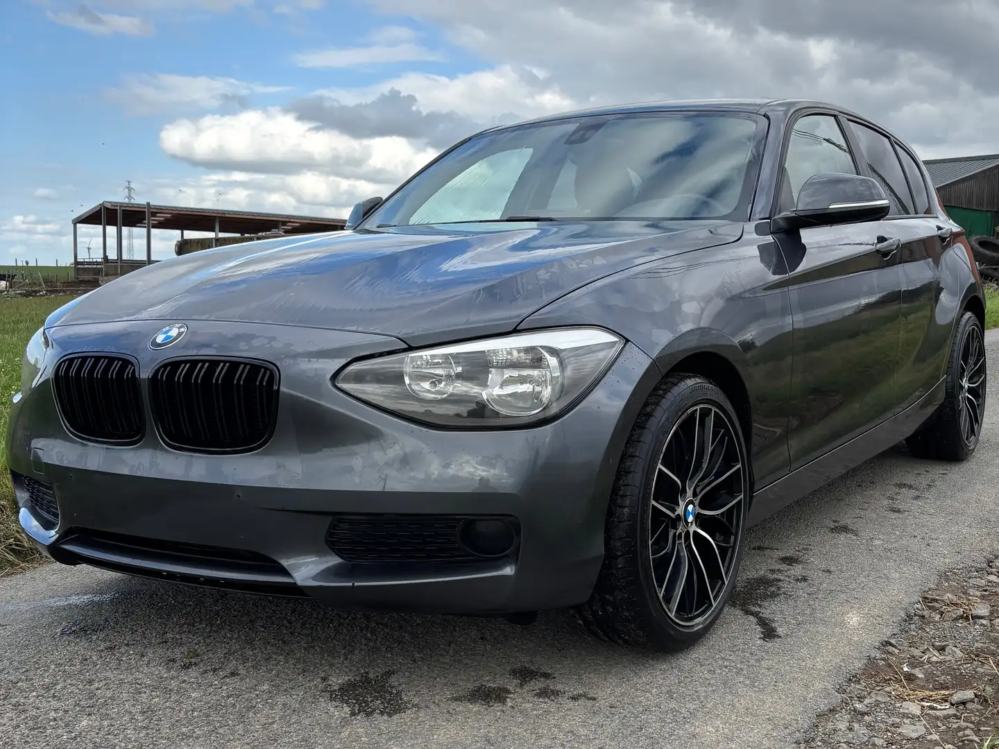 BMW 114 114 d Szary - 1