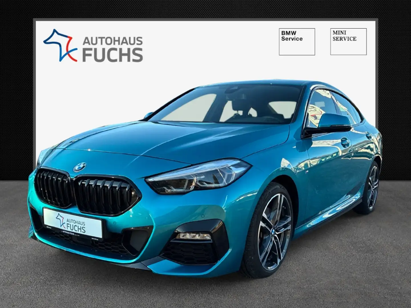 BMW 218 Gran Coupe i M Sport Automatik Abstandstempomat AH Blau - 1