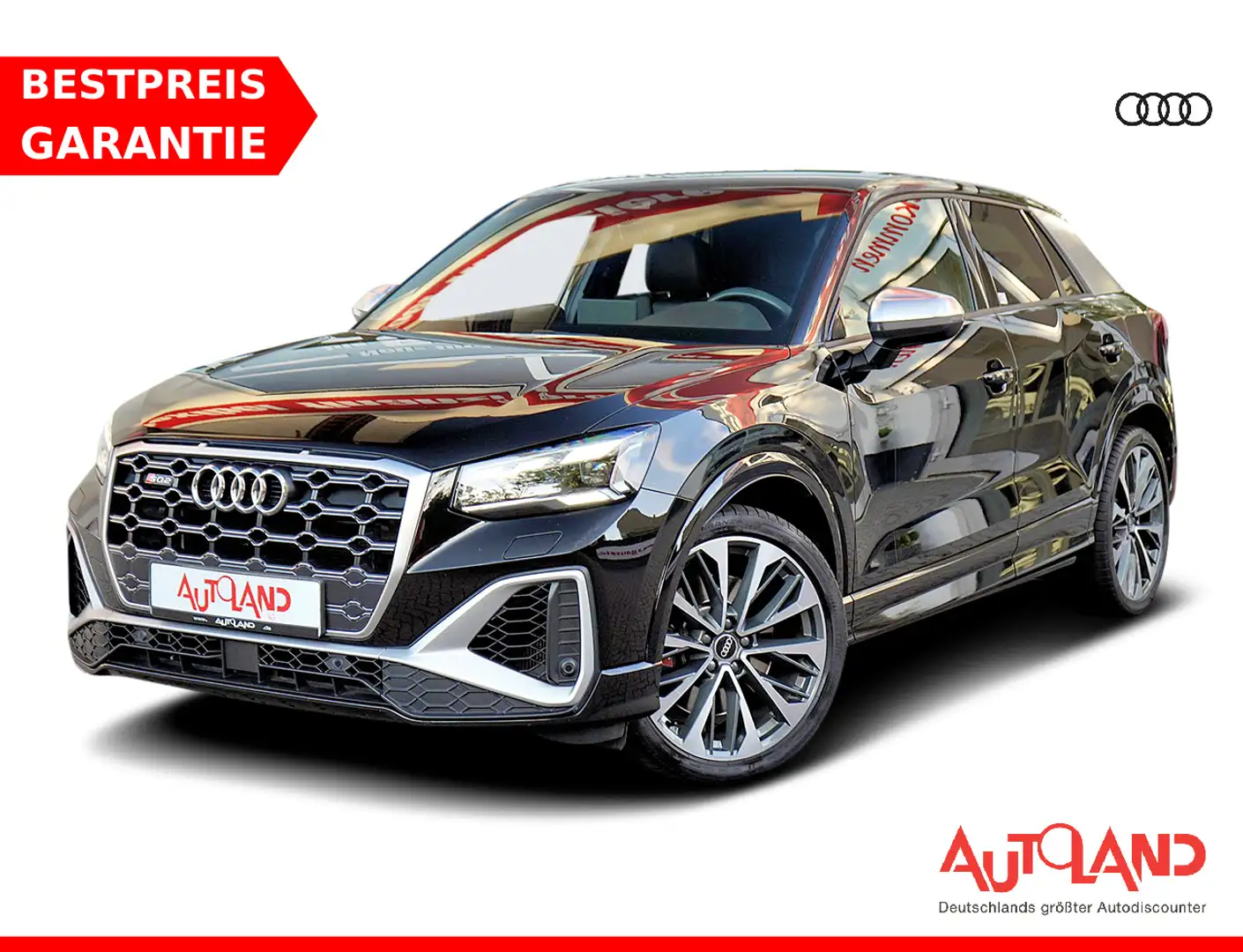 Audi SQ2 2.0 TFSI quattro LED Navi ACC Kamera PDC Zwart - 1