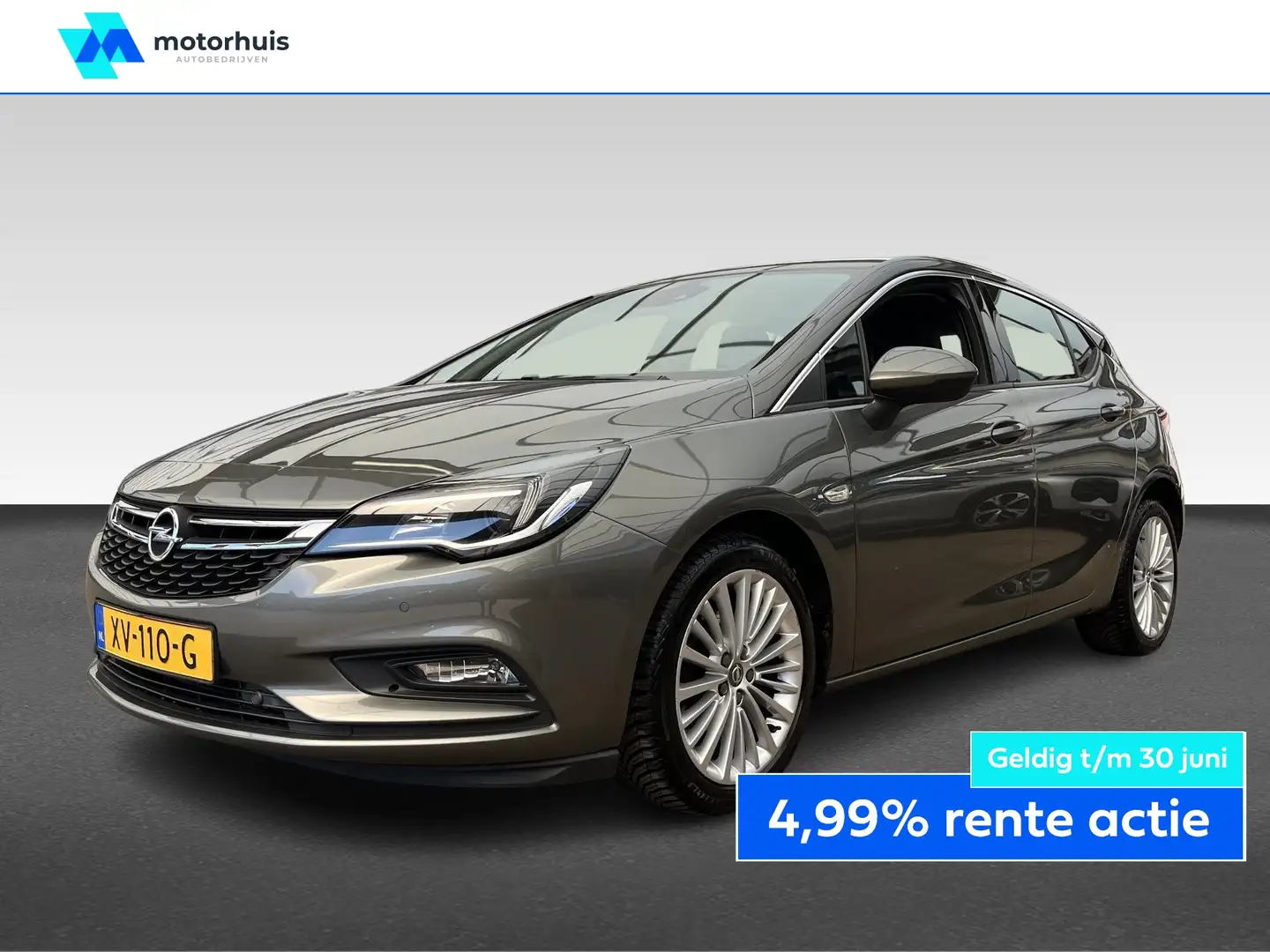 Opel Astra 1.4 Turbo 150pk AUTOMAAT INNOVATION ECC PDC LMV NA Gris - 1