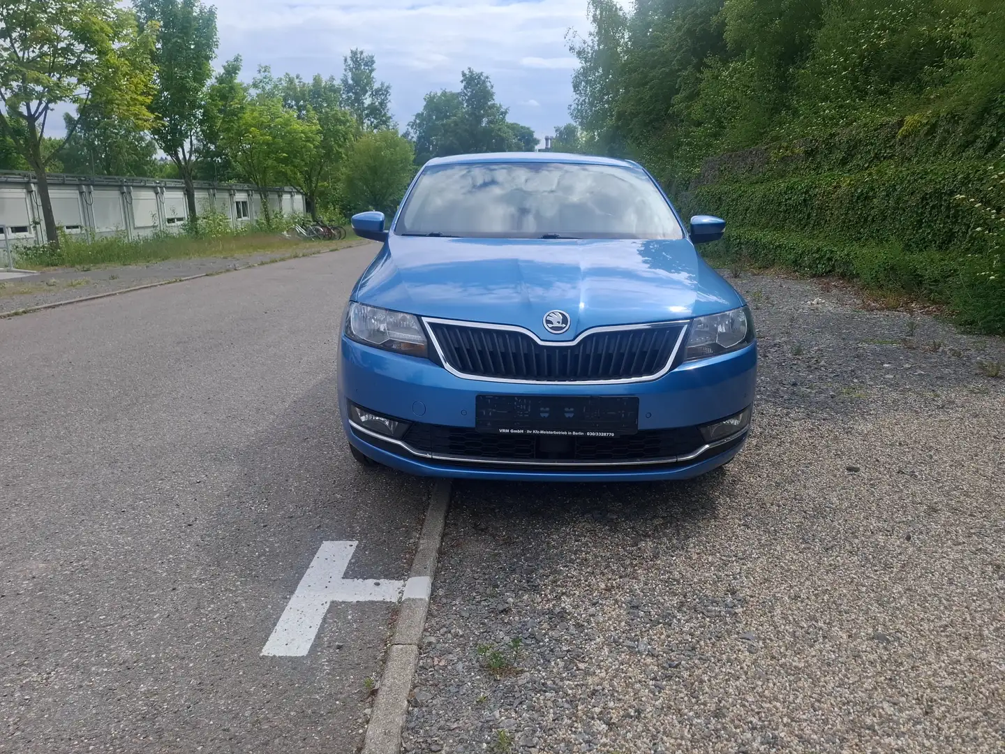 Skoda Rapid/Spaceback Clever Modrá - 1