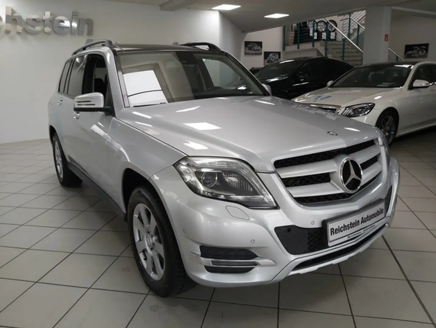 Mercedes-Benz GLK 350 CDI 4M LEDER SPORT SPUR COMAND TOTW PANO Argent - 2