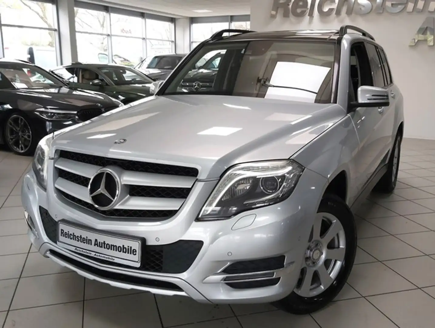 Mercedes-Benz GLK 350 CDI 4M LEDER SPORT SPUR COMAND TOTW PANO Argent - 1