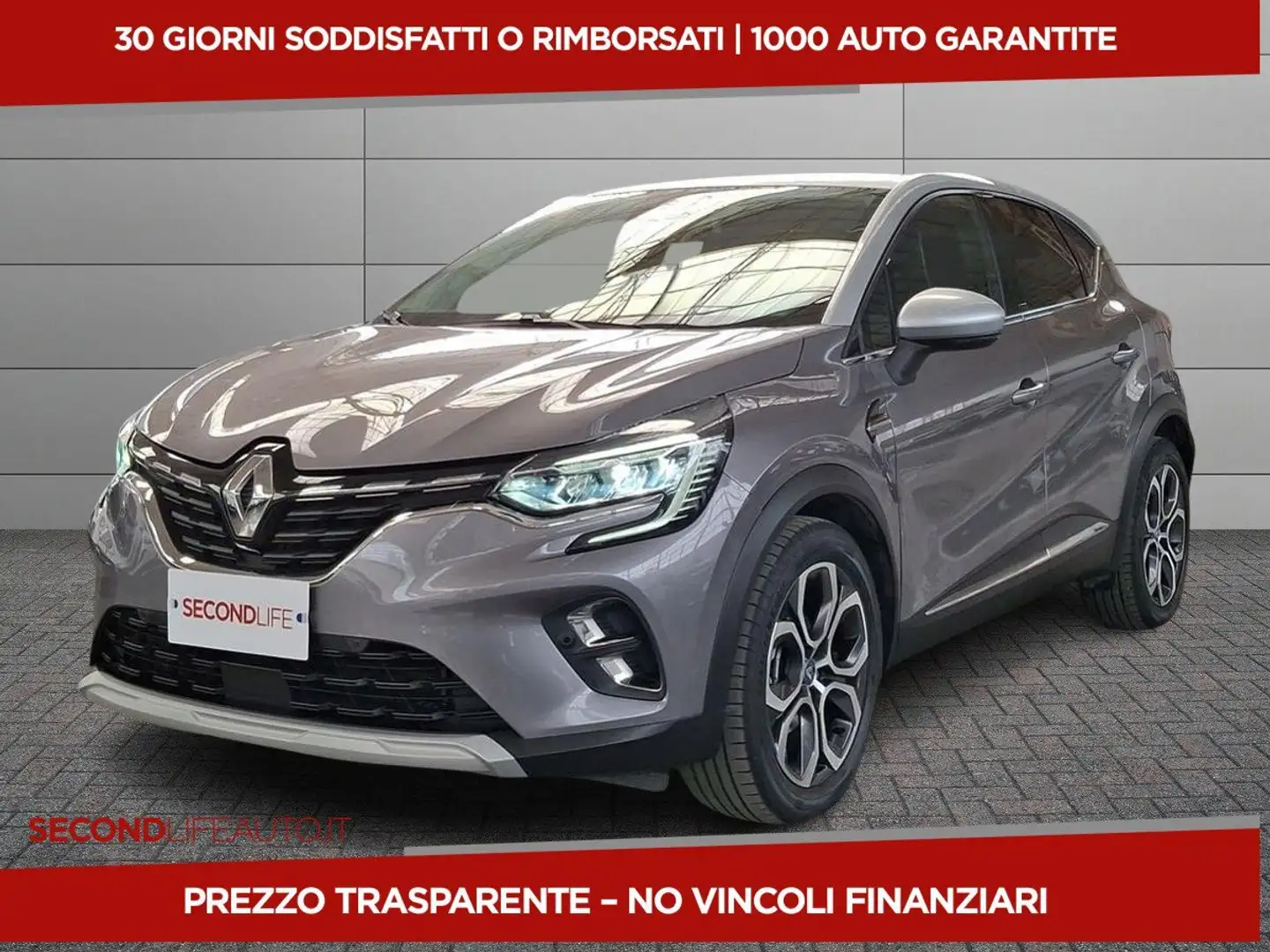 Renault Captur 1.6 E-Tech phev Initiale Paris 160cv auto Grigio - 1