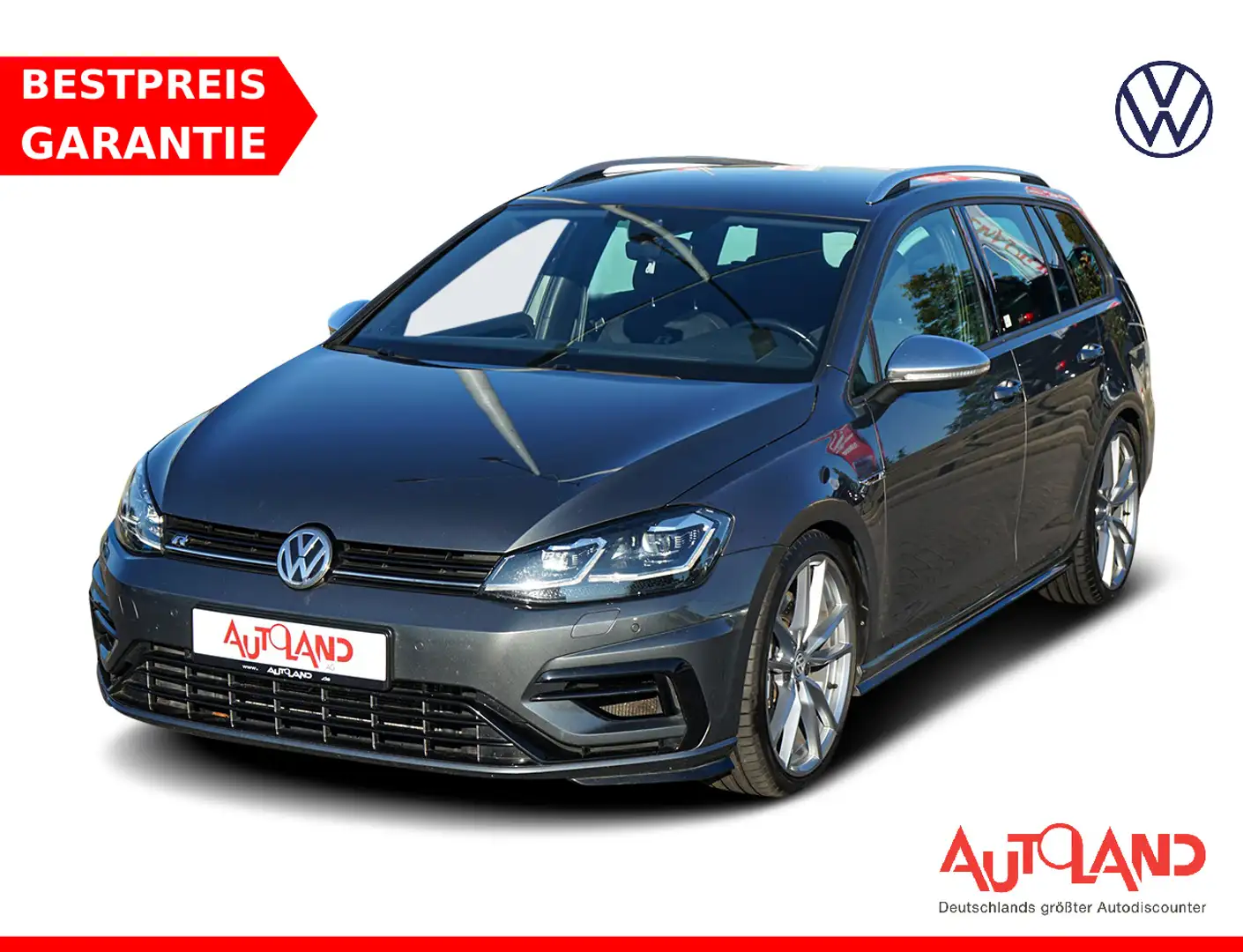 Volkswagen Golf VII Variant 2.0 R 4Motion DSG LED Navi ACC VC Grau - 1