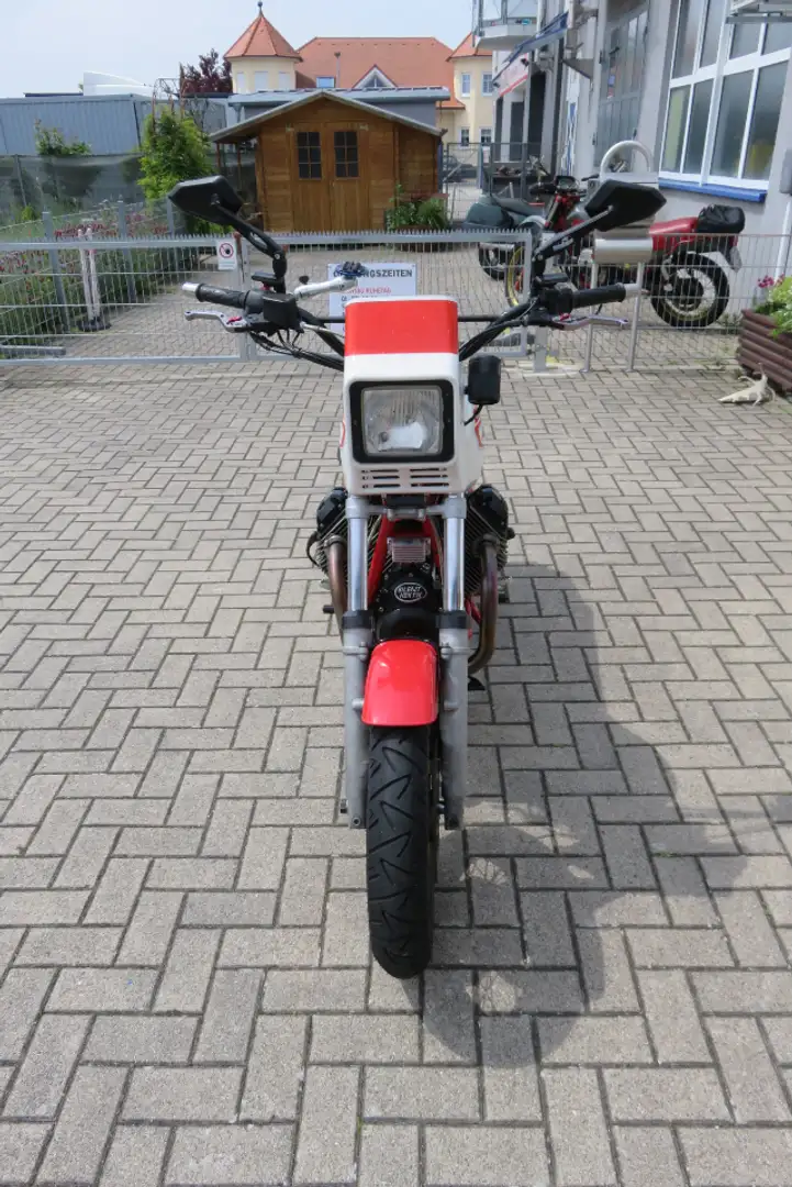 Moto Guzzi V 65 tt Projektträger 750cc und Zentralvergaser Weiß - 2