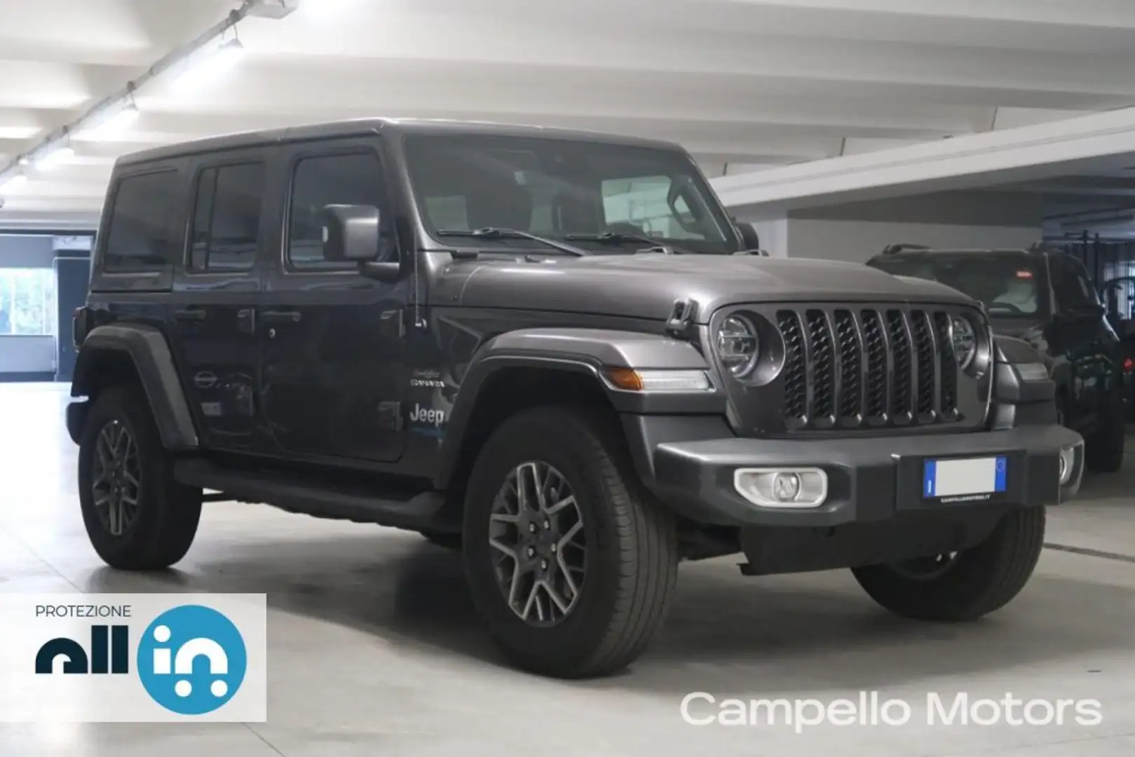 Jeep Wrangler PHEV PHEV Unlimited 2.0 4XE 380cv AT8 Sahara Grigio - 1