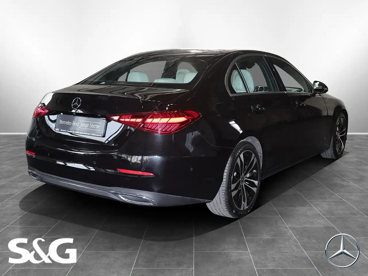 Mercedes-Benz C 200 PANO+LEDER BEIGE+18 ZOLL+TOTWINKEL 2