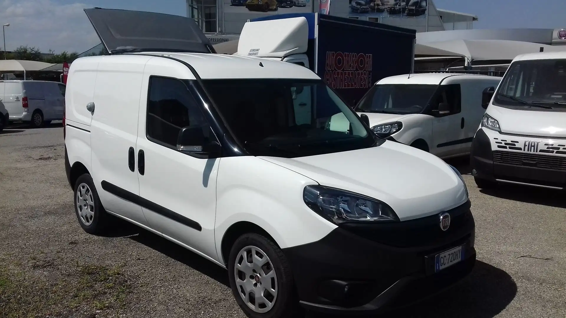 Fiat Doblo CARGO LOUNGE 3 POSTI 1.6MJT 16V 120CV + VOLETTO!! Bianco - 1