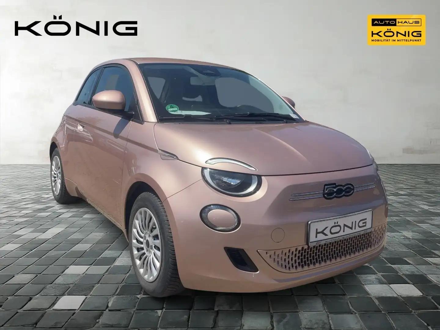 Fiat 500e Icon CCS Tempomat Klimaautomatik Carplay Gold - 2