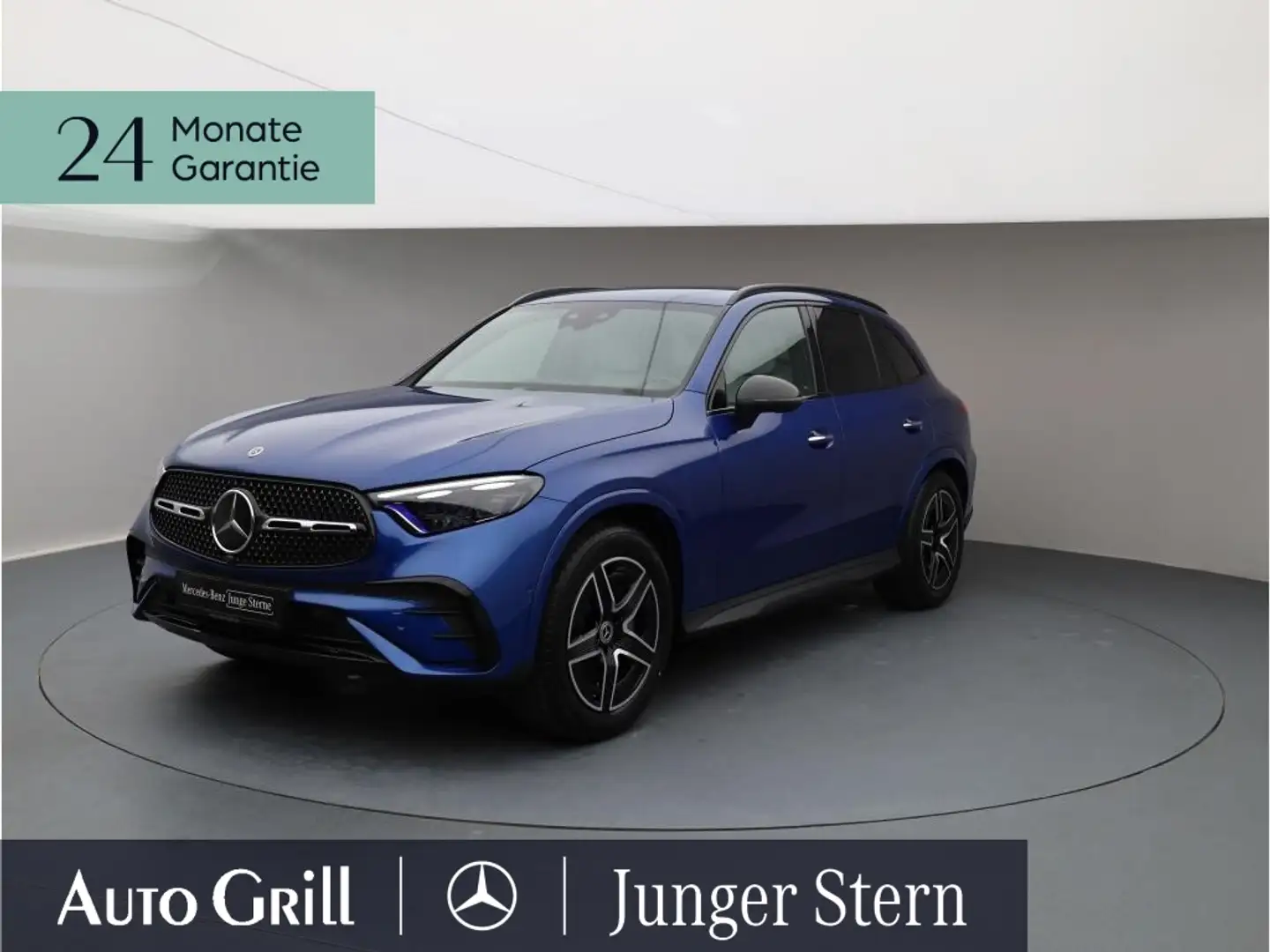 Mercedes-Benz GLC 400 e 4M AMG Airmatic HAL HuD Distronic Burm Blau - 2