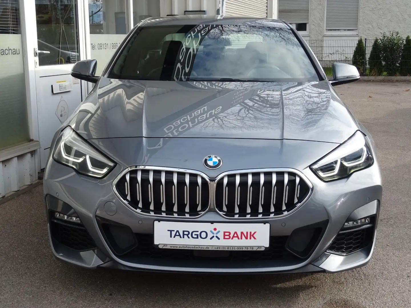 BMW 218d Gran Coupé Aut M Sportpaket Navi Leder LED Grau - 2