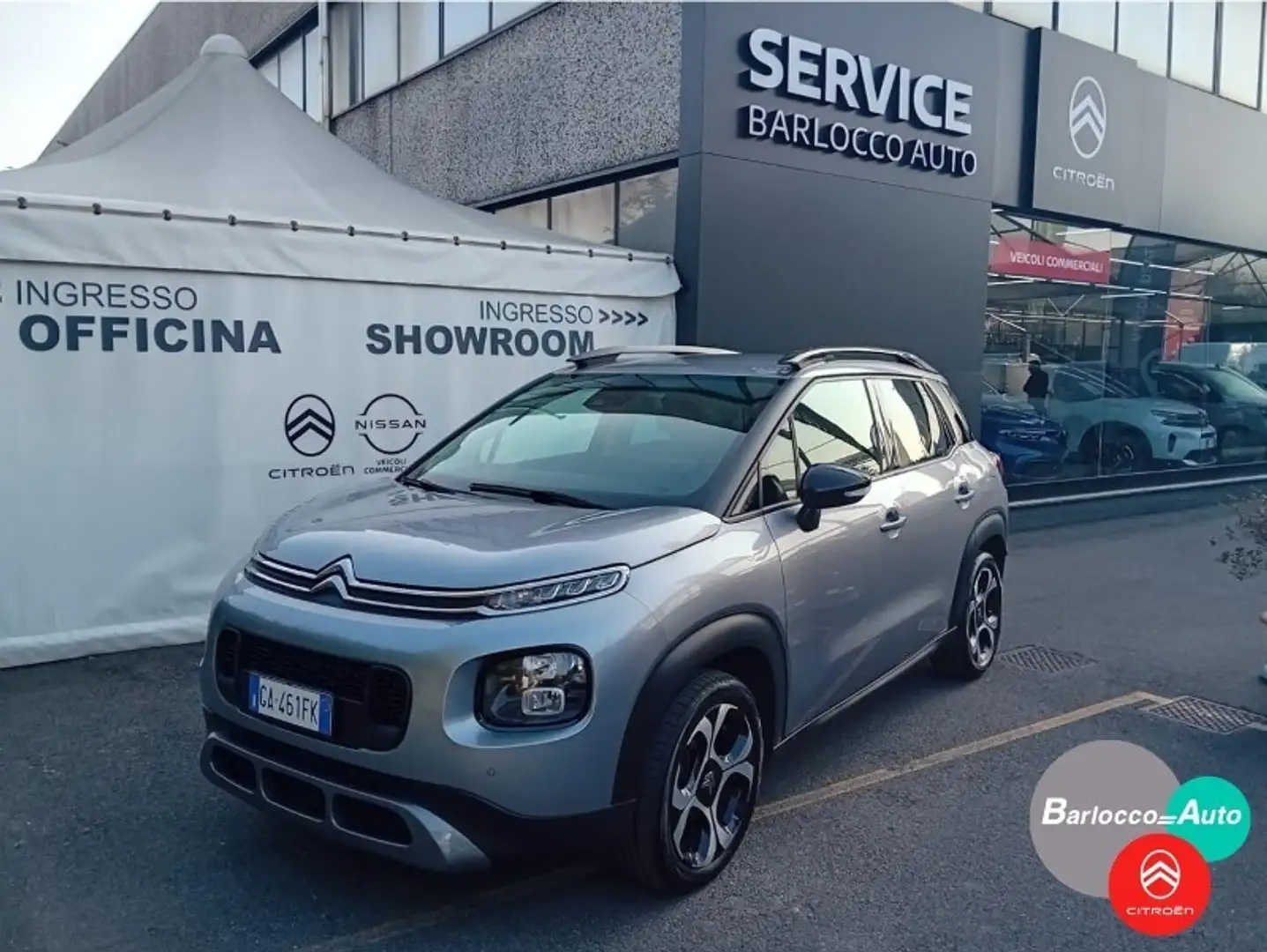 Citroen C3 Aircross PureTech 110 Shine - CINGHIA SOSTITUITA Grigio - 1