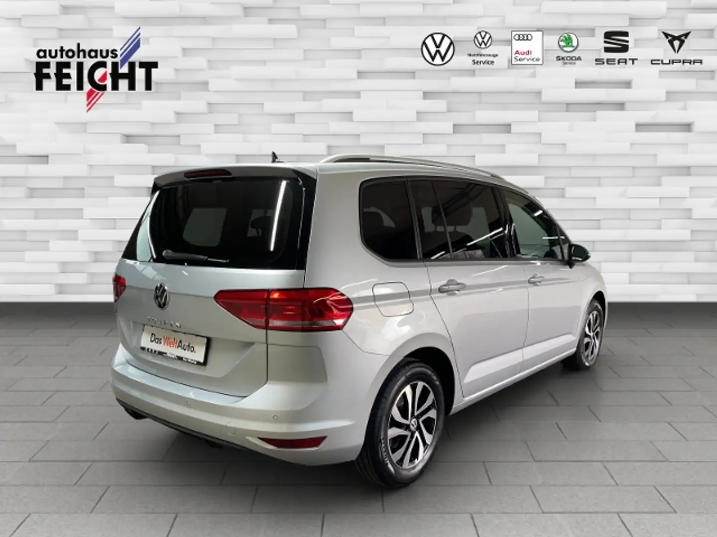 Volkswagen Touran 2.0 TDI Active+NAVI+RFK+ACC+7SITZ. Gümüş rengi - 2