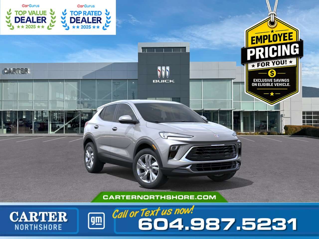 Gray 2026 Buick Encore GX SUV / Crossover All-Wheel Drive Automatic