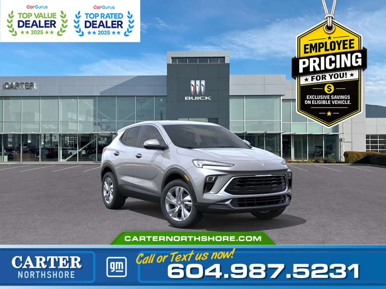 Gray 2026 Buick Encore GX SUV / Crossover All-Wheel Drive Automatic