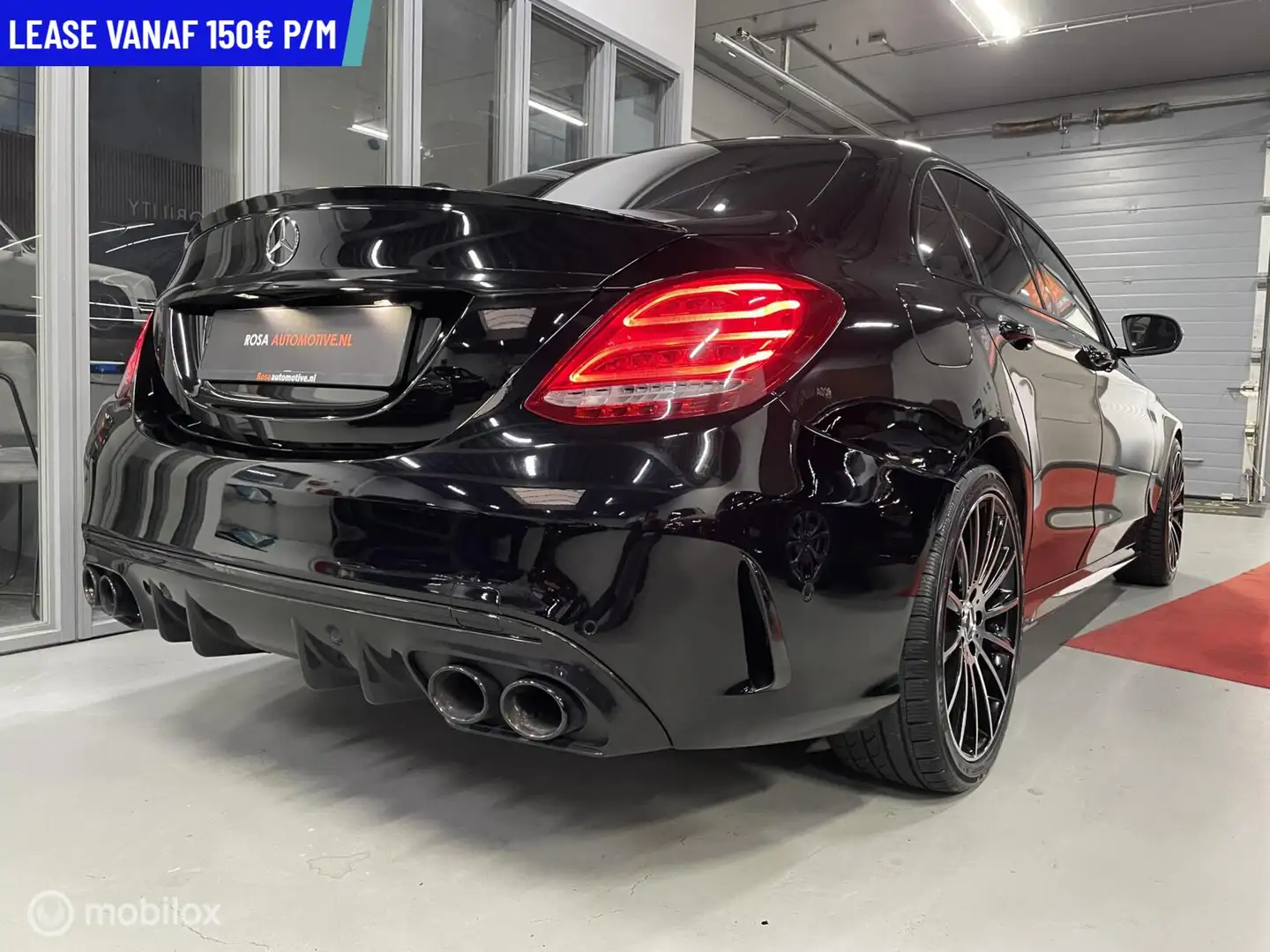 Mercedes-Benz C 450 AMG 4MATIC AUT. 367PK LEER OPENDAK BURMESTER NAVI Noir - 2