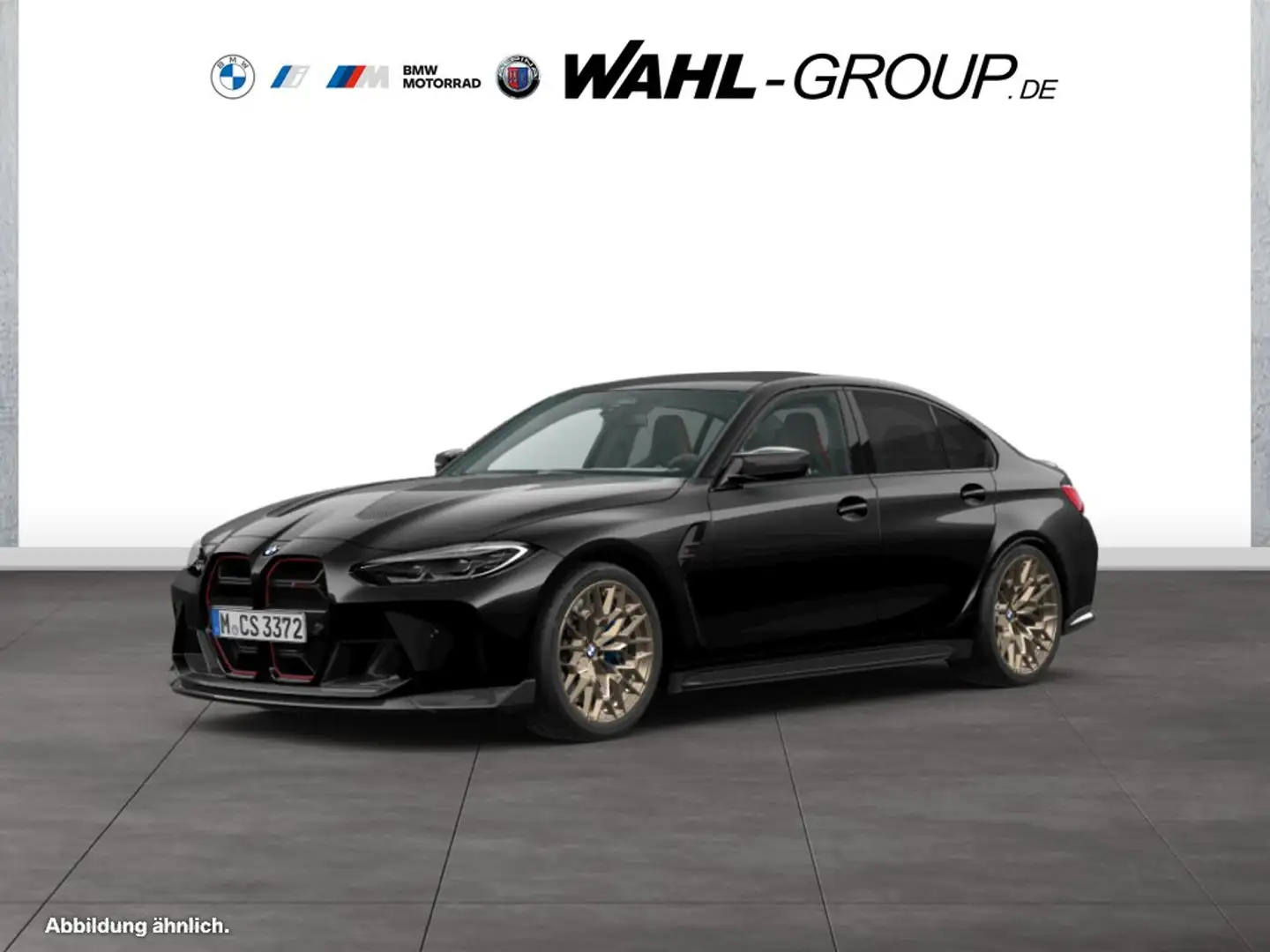 BMW M3 CS Limousine M Drivers P. HK HiFi DAB Shz Schwarz - 1