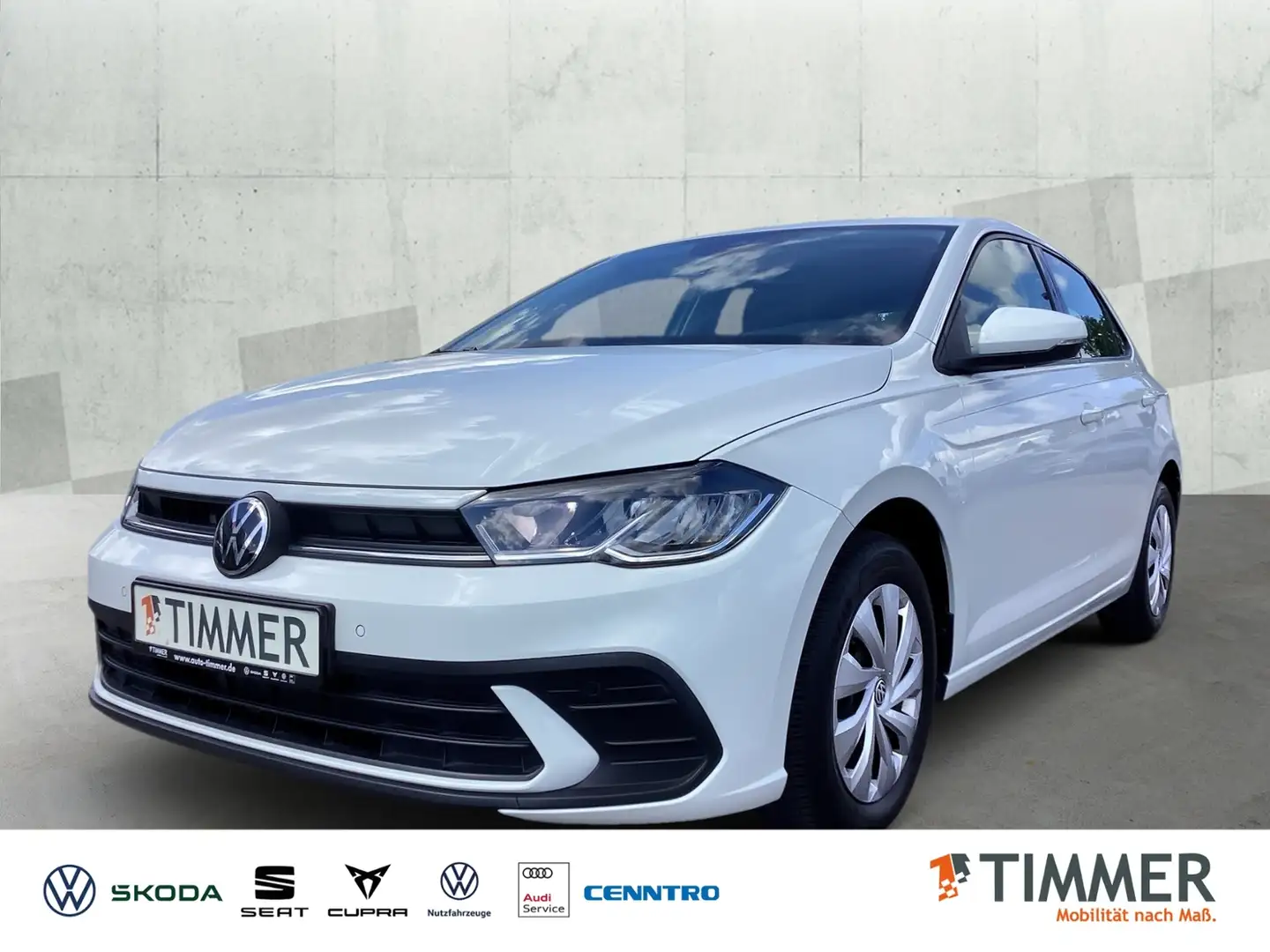 Volkswagen Polo Life 1.0 TSI DSG *LED *APP *NAVI *DAB+ *SHZ * Wit - 1