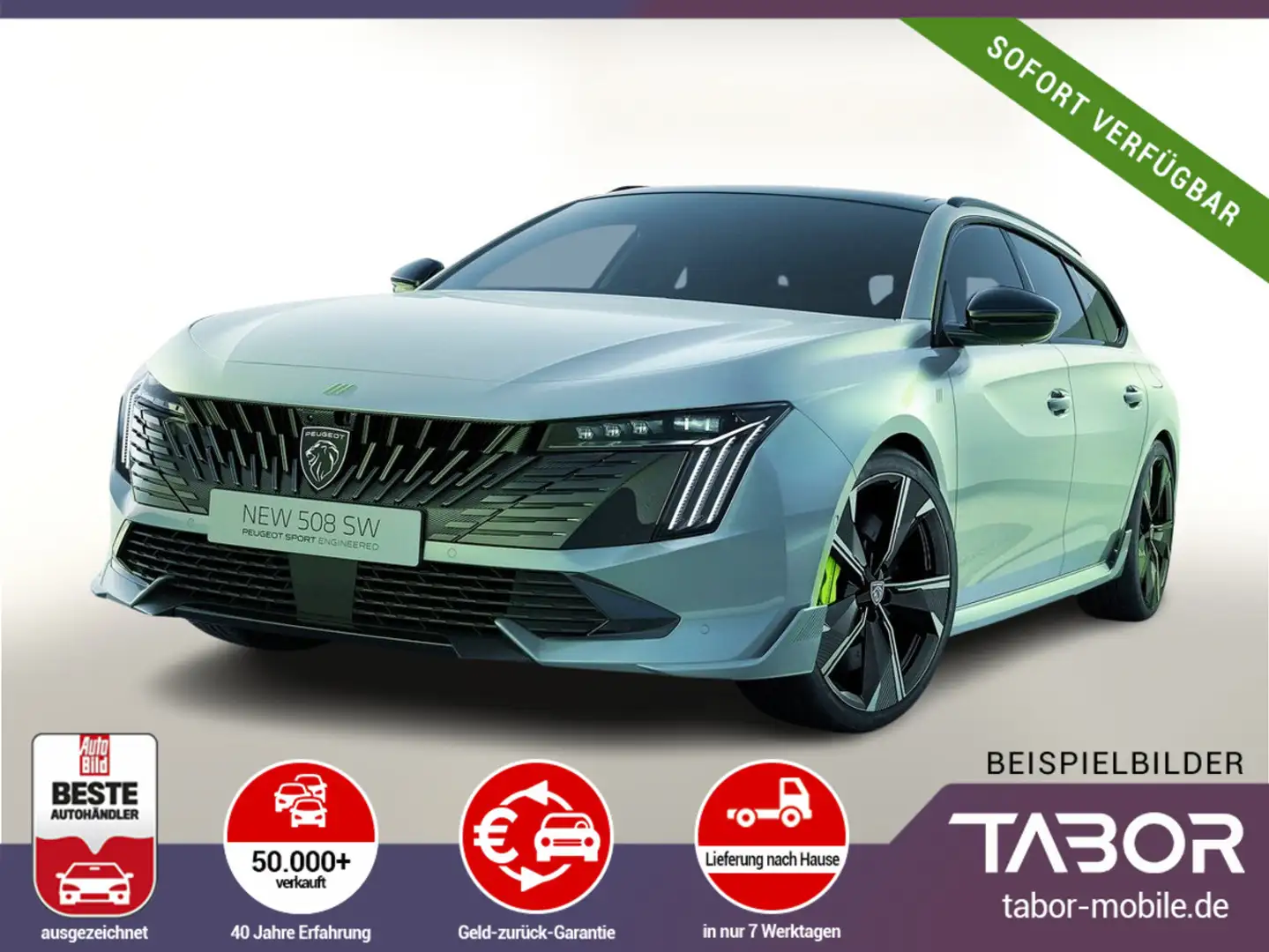 Peugeot 508 SW 130 EAT8 Allure Nav ACC Kam PDC Keyl Grau - 1