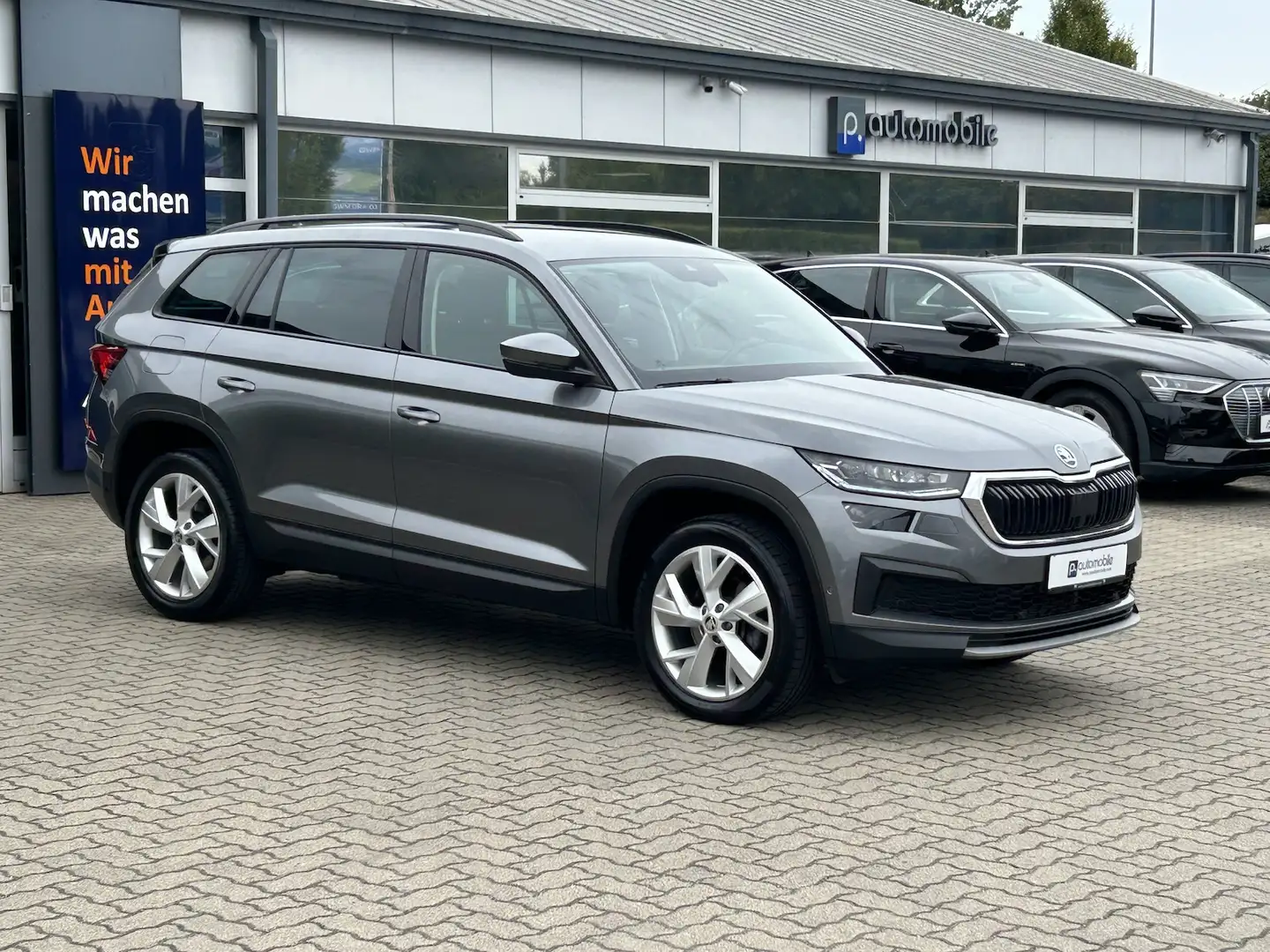 Skoda Kodiaq 2.0 TDI DSG Tour*Tarveller+*Matrix*AHK* Gris - 2