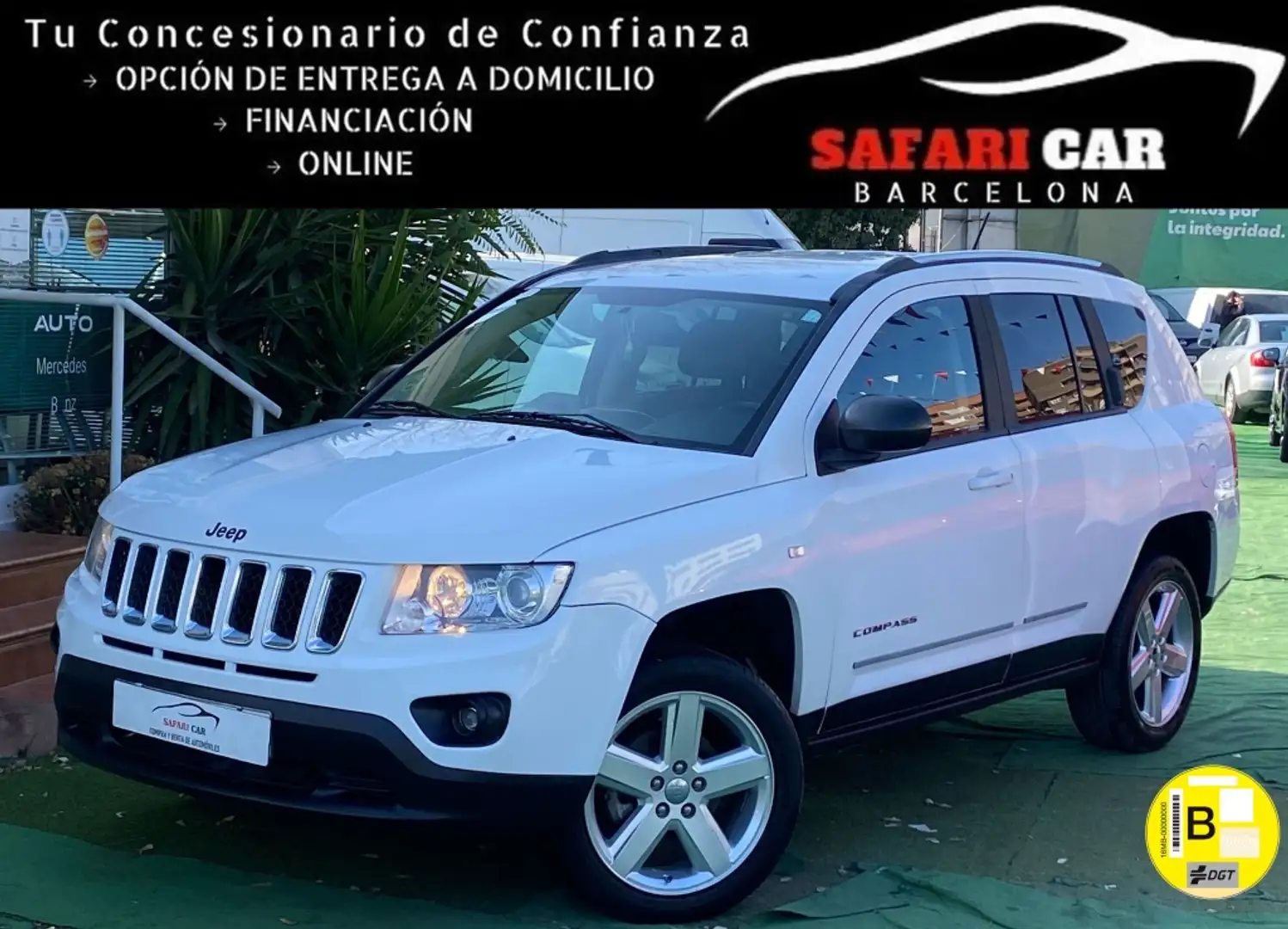 Jeep Compass 2.2CRD Limited 4x4 Wit - 1