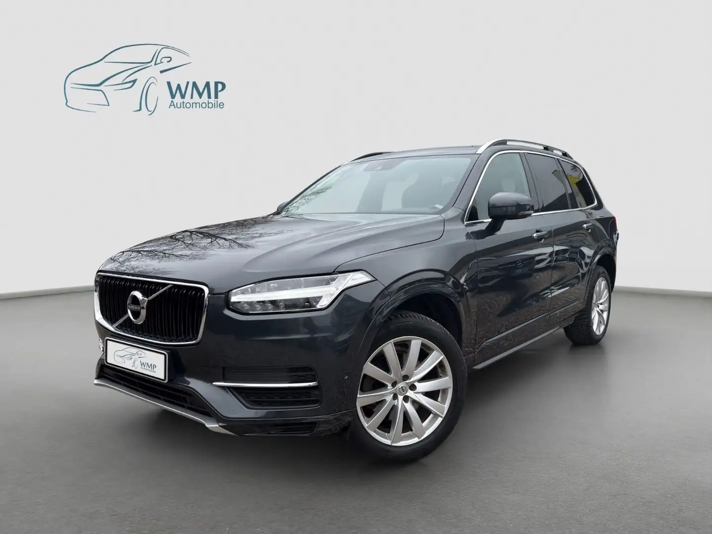 Volvo XC90 D5 Momentum AWD/AHK/Kam./Leder/LED Grau - 1