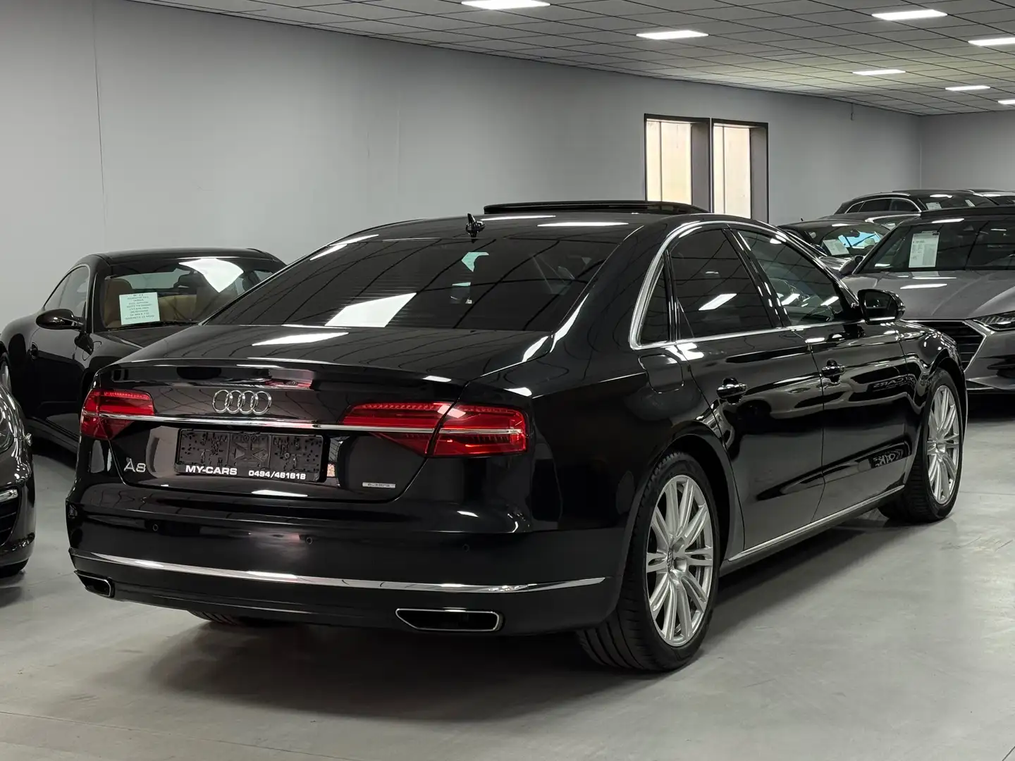 Audi A8 3.0 TDi V6 Quattro Full Options Garantie 1An Zwart - 2