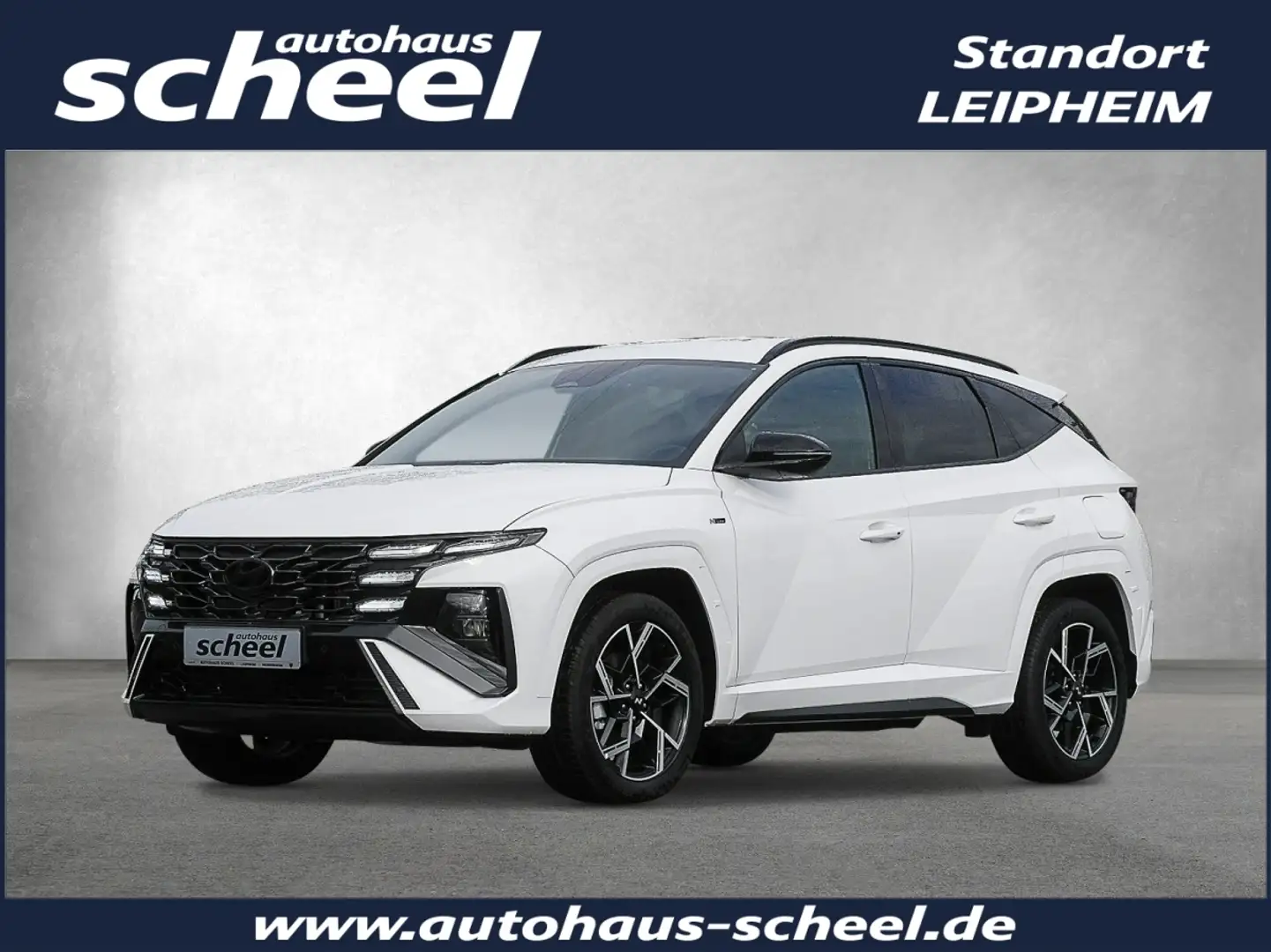 Hyundai TUCSON N-Line 1.6 T-GDI mHEV DCT 19''LM Navi LED Blanc - 1