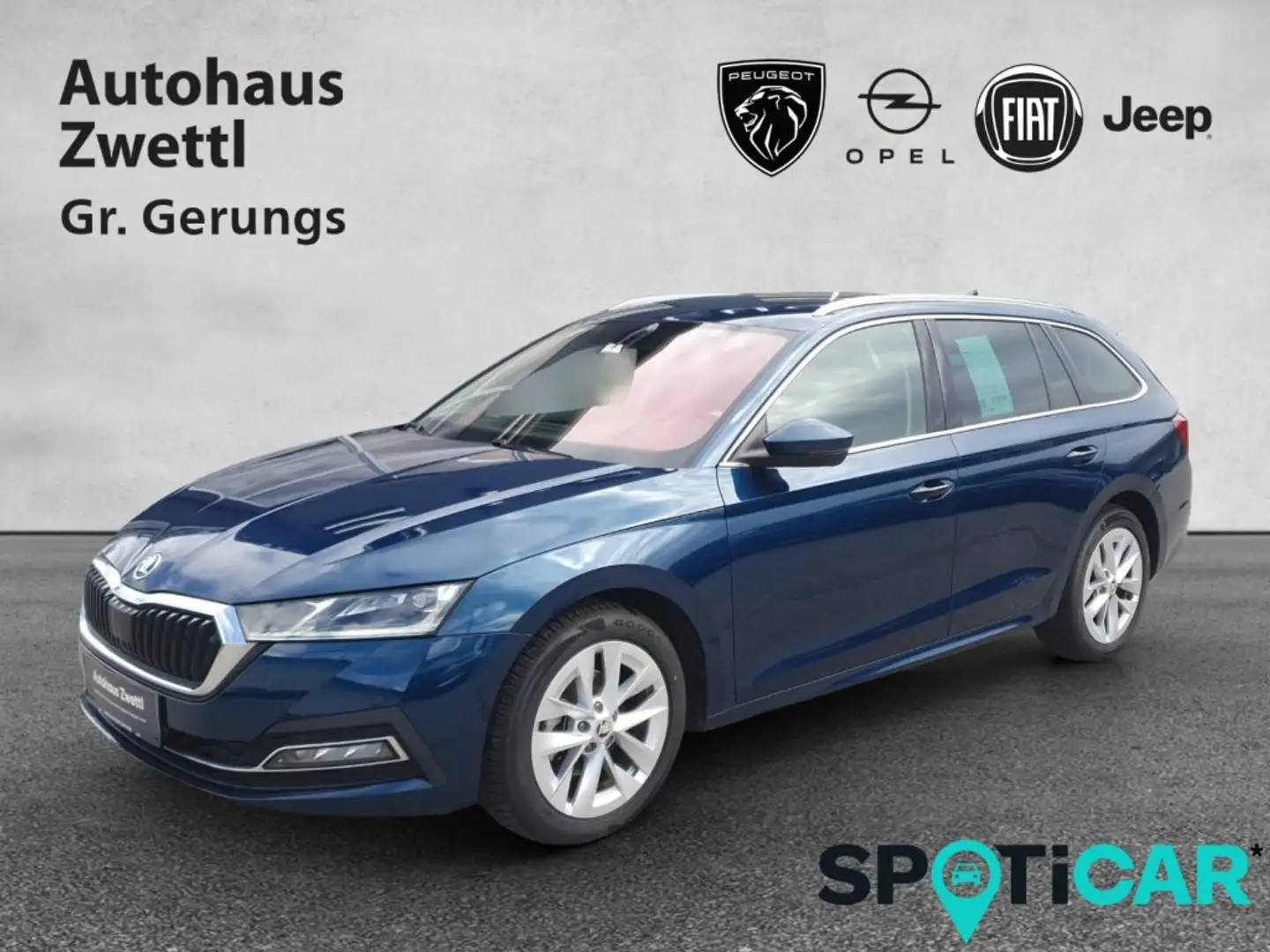 Skoda Octavia Kombi 2,0 TDI  Style DSG*LED*ACC*Sitzheizung*Kamera* Blau - 1