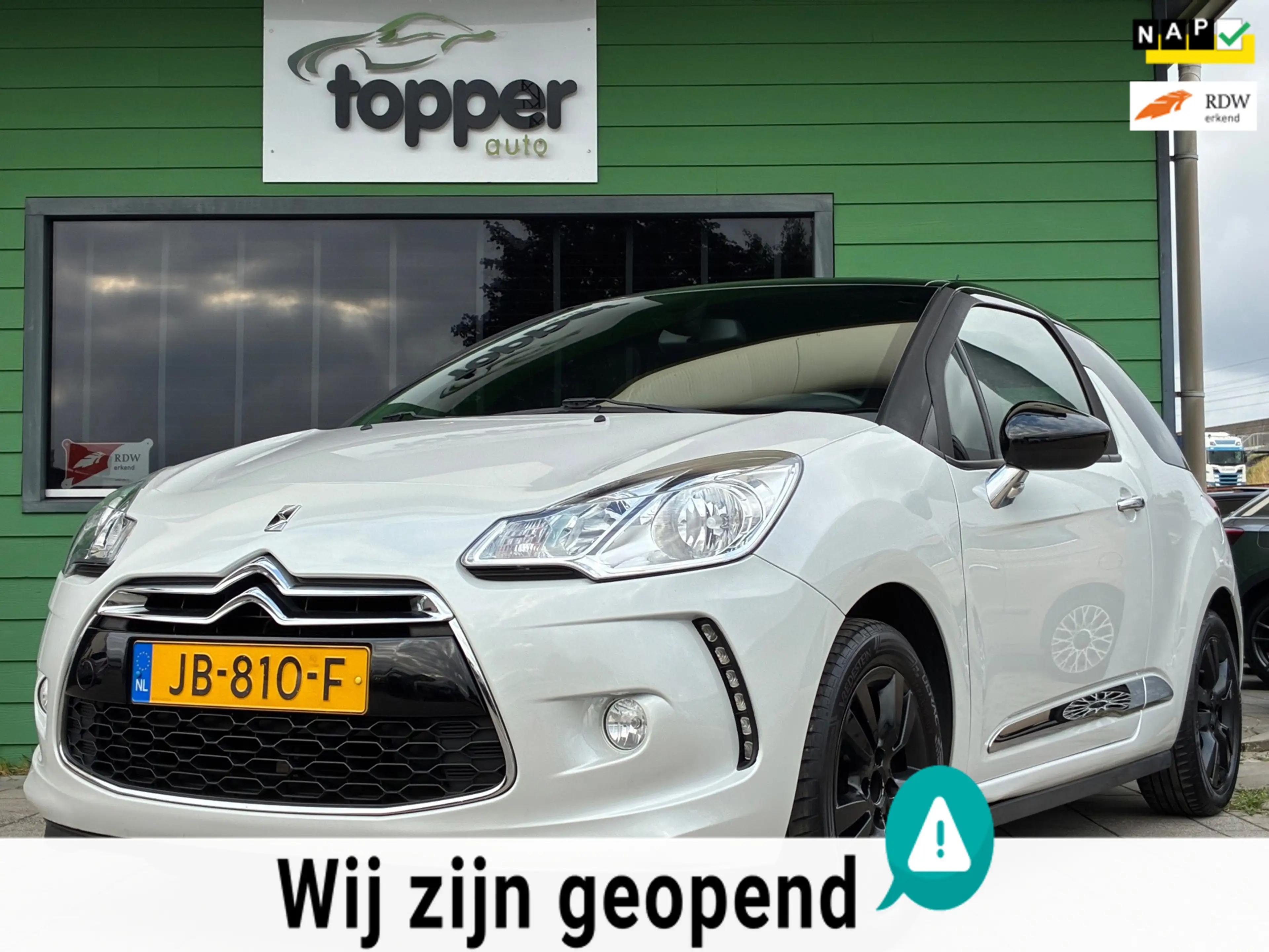 DS Automobiles DS 3 1.2 PureTech So Chic|1e Eigenaar|CruiseControl|Cli