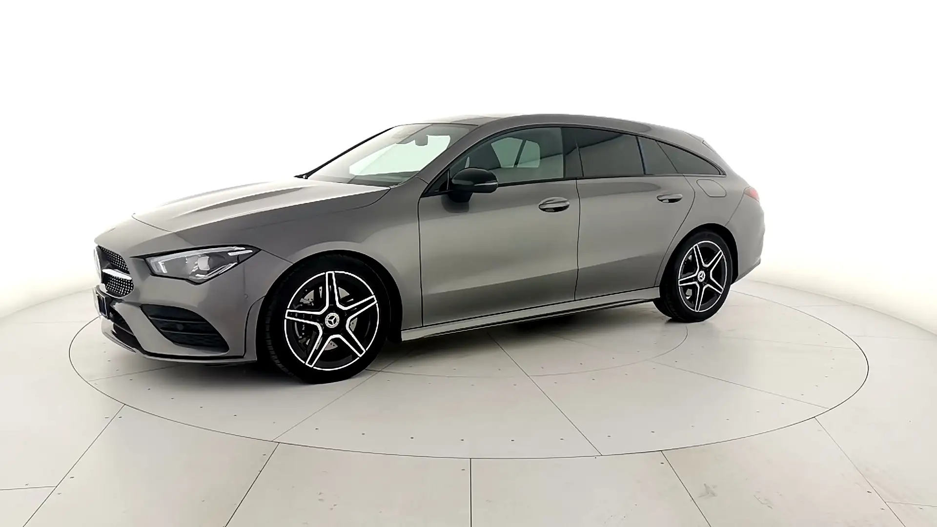 Mercedes-Benz CLA 220 220 d Premium auto Grigio - 2
