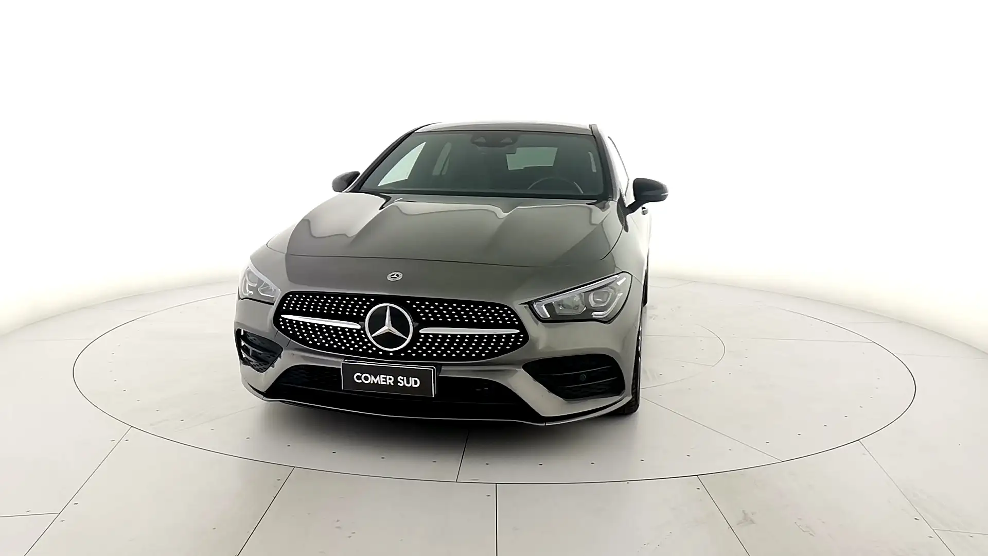 Mercedes-Benz CLA 220 220 d Premium auto Grigio - 1