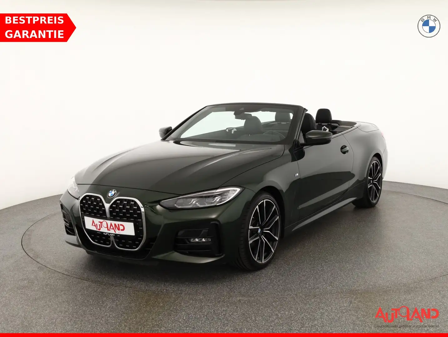 BMW 420 420i Cabrio M Sport LED Navi DAB Android Apple Mem Grün - 1