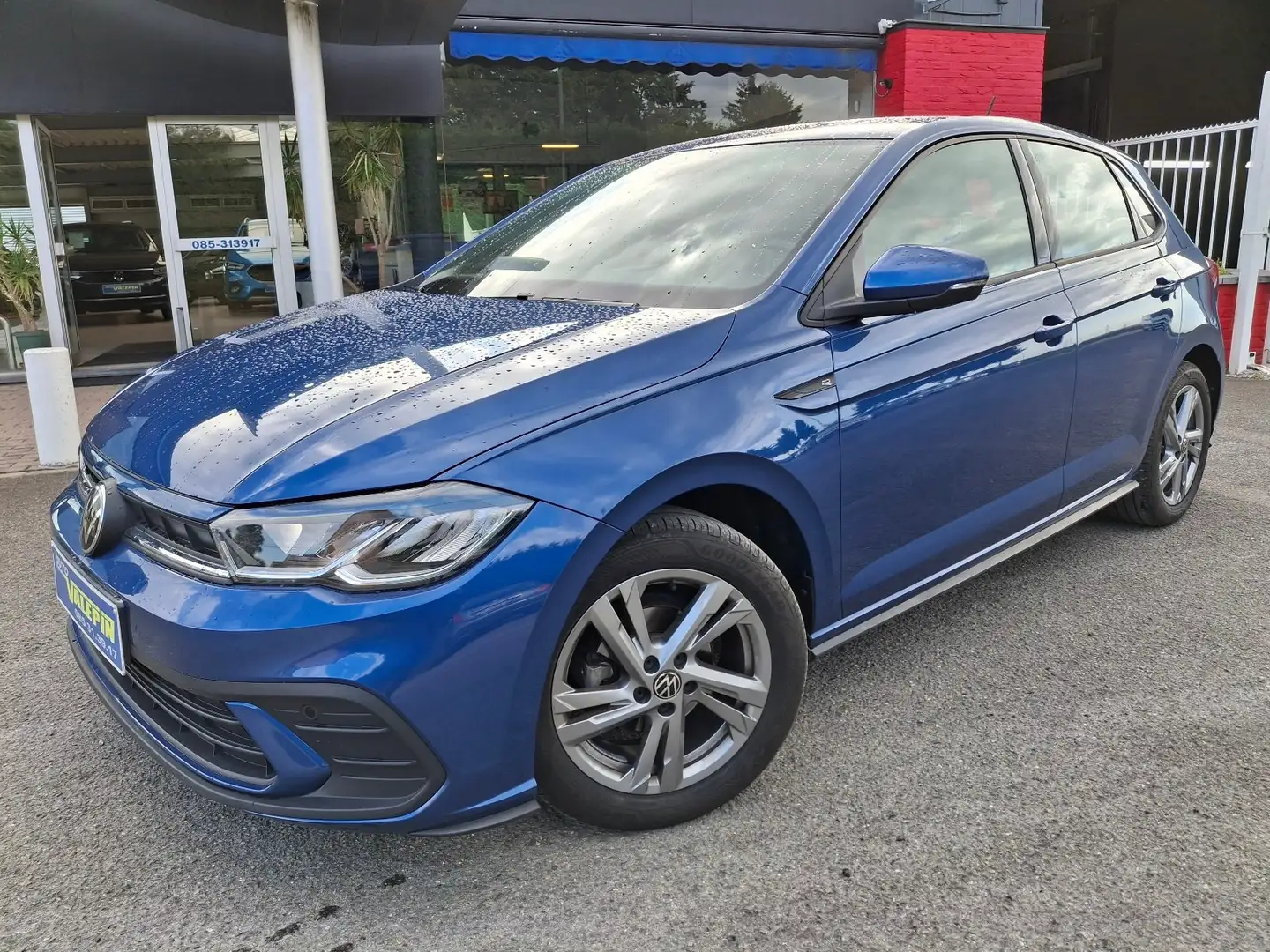 Volkswagen Polo Polo 1.0TSI R-Line GPS/CARPLAY/BT/VIRTUAL/APS x2 Bleu - 1