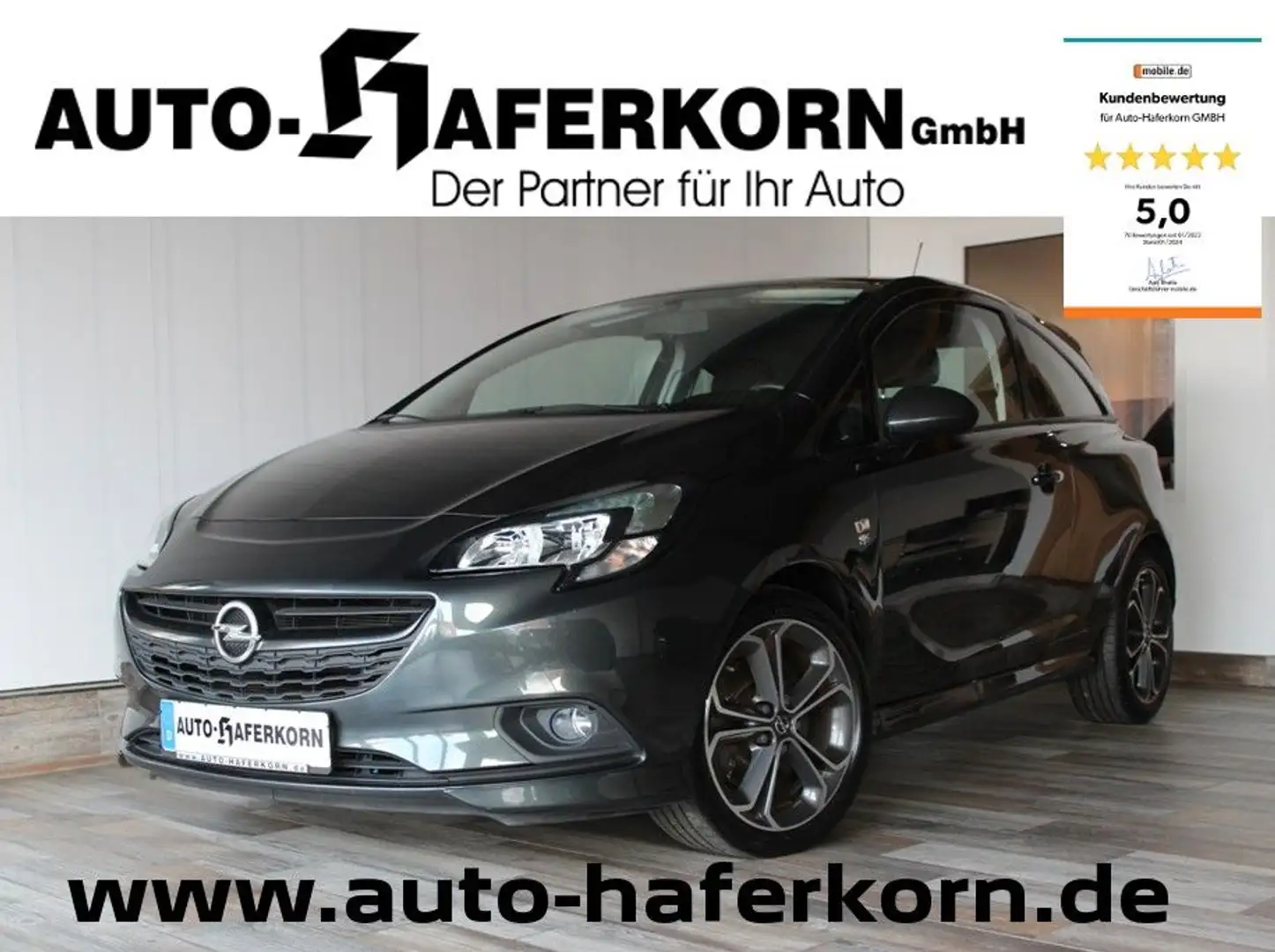 Opel Corsa OPC 1.4 Turbo ecoFlex*150PS*KLIMA* Grau - 1