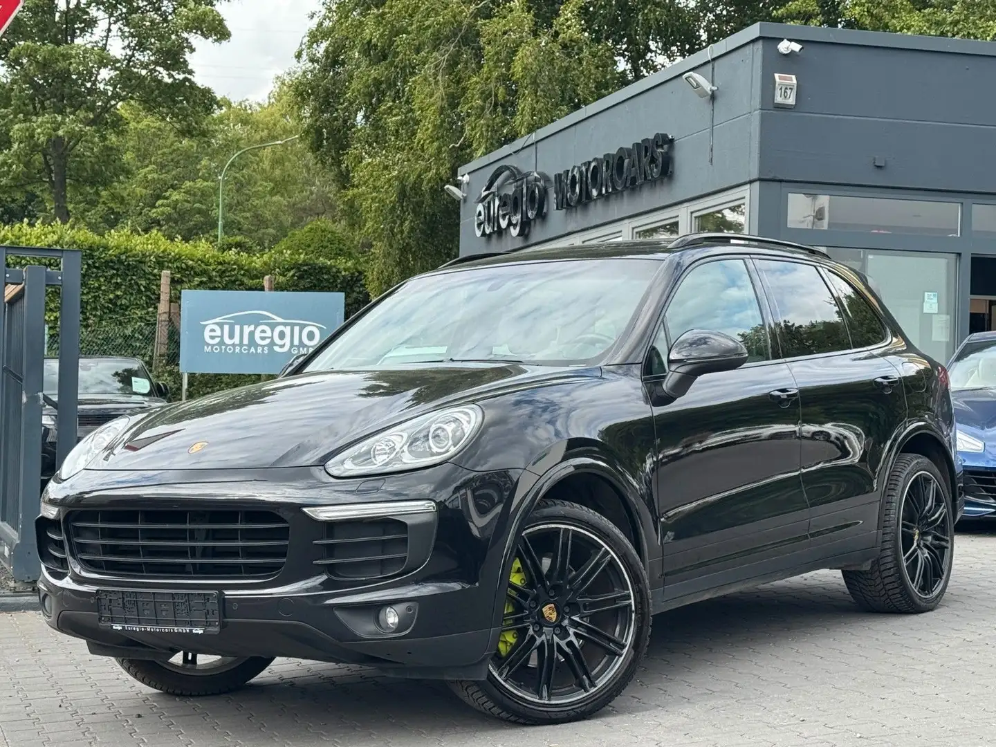 Porsche Cayenne S E-Hybrid Platinum Edition Aut. 1 Hand/ Noir - 1