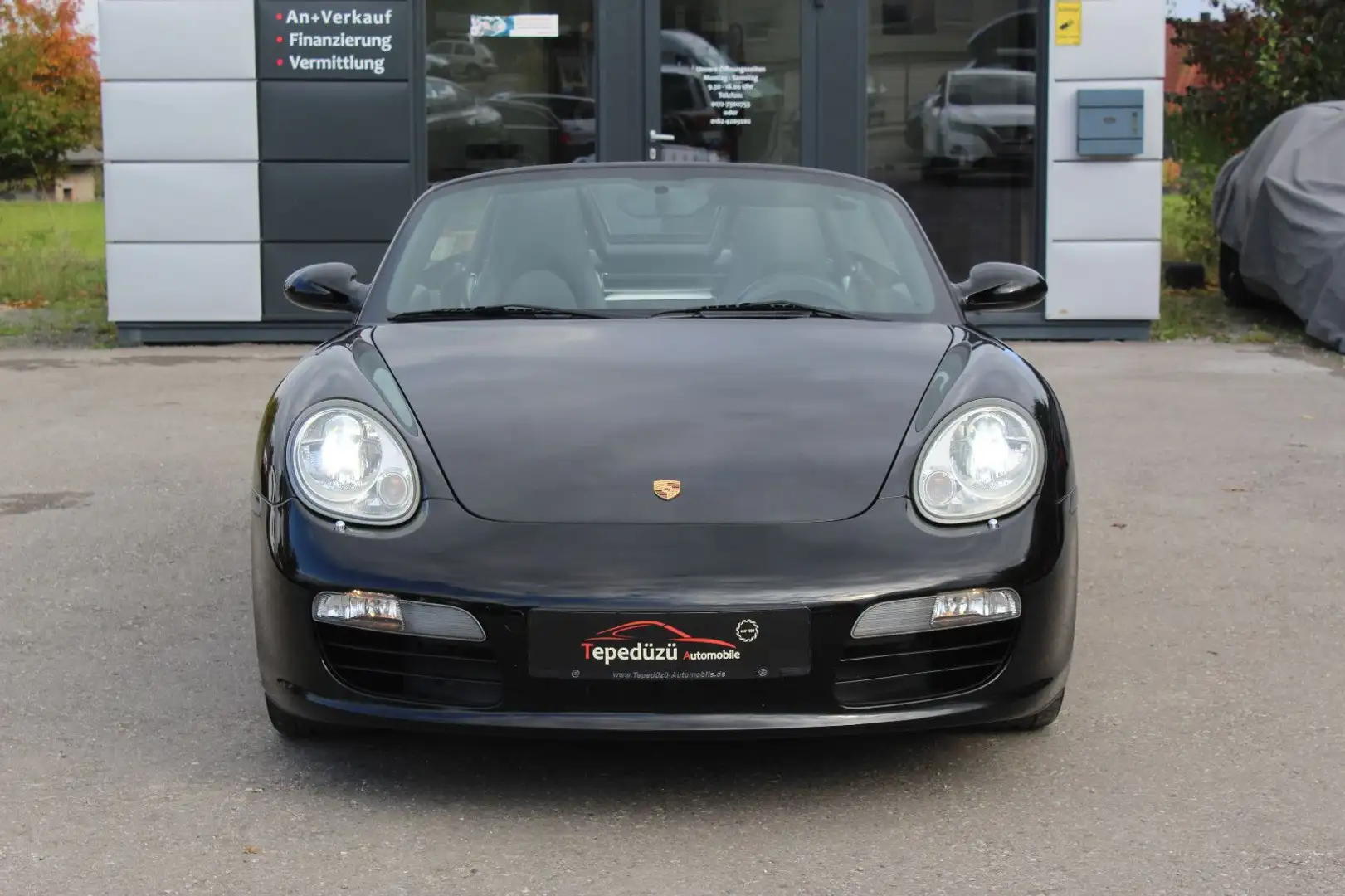 Porsche Boxster *Navi PCM*Bi-Xenon*Leder* 2.Hand*BRD Schwarz - 2