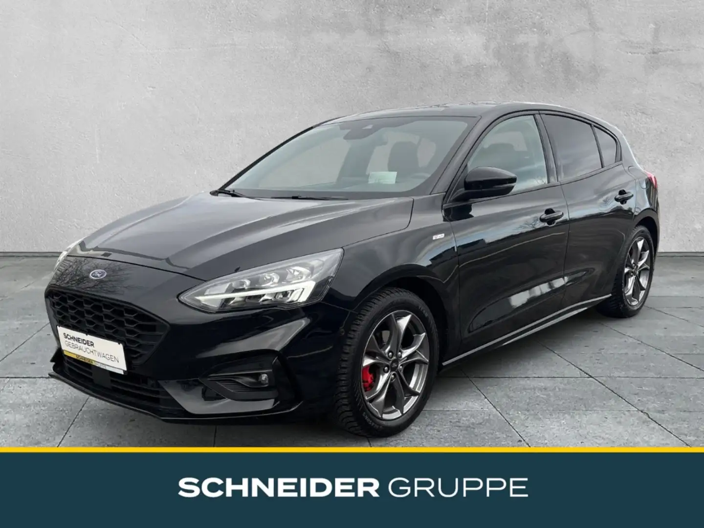 Ford Focus 1.5 EB ST-LINE ST-Line X HEAD-UP+LED+NAVI+SHZ Schwarz - 1