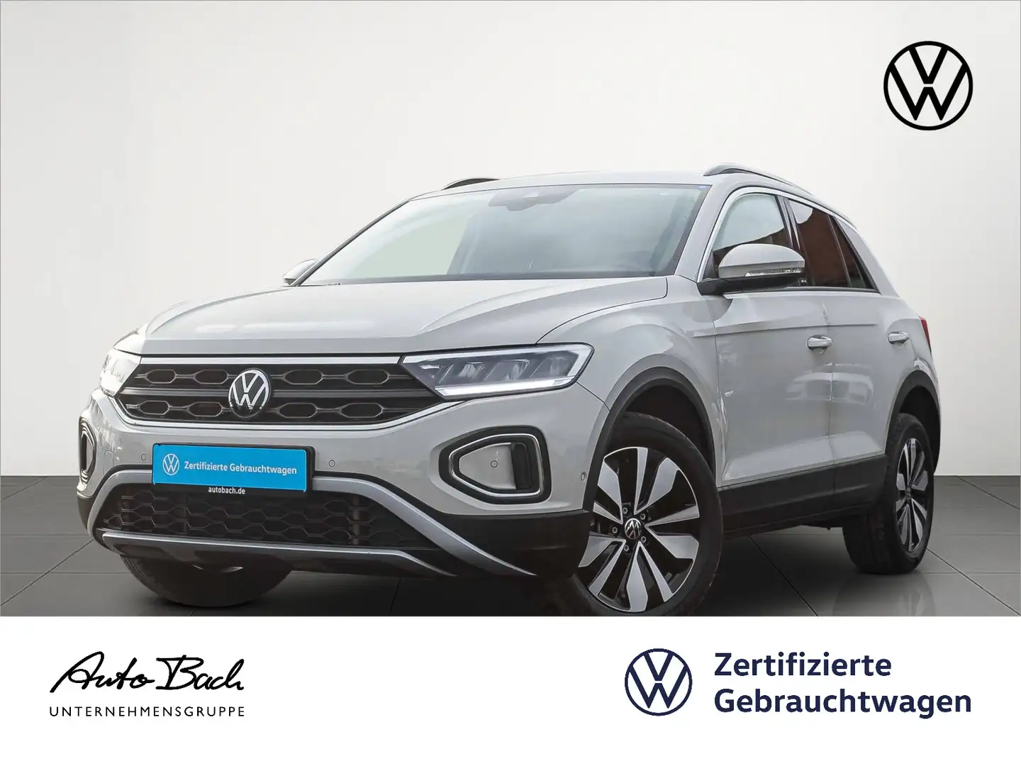 Volkswagen T-Roc 1.5 TSI MOVE DSG LED CarPlay EPH DAB Grau - 1