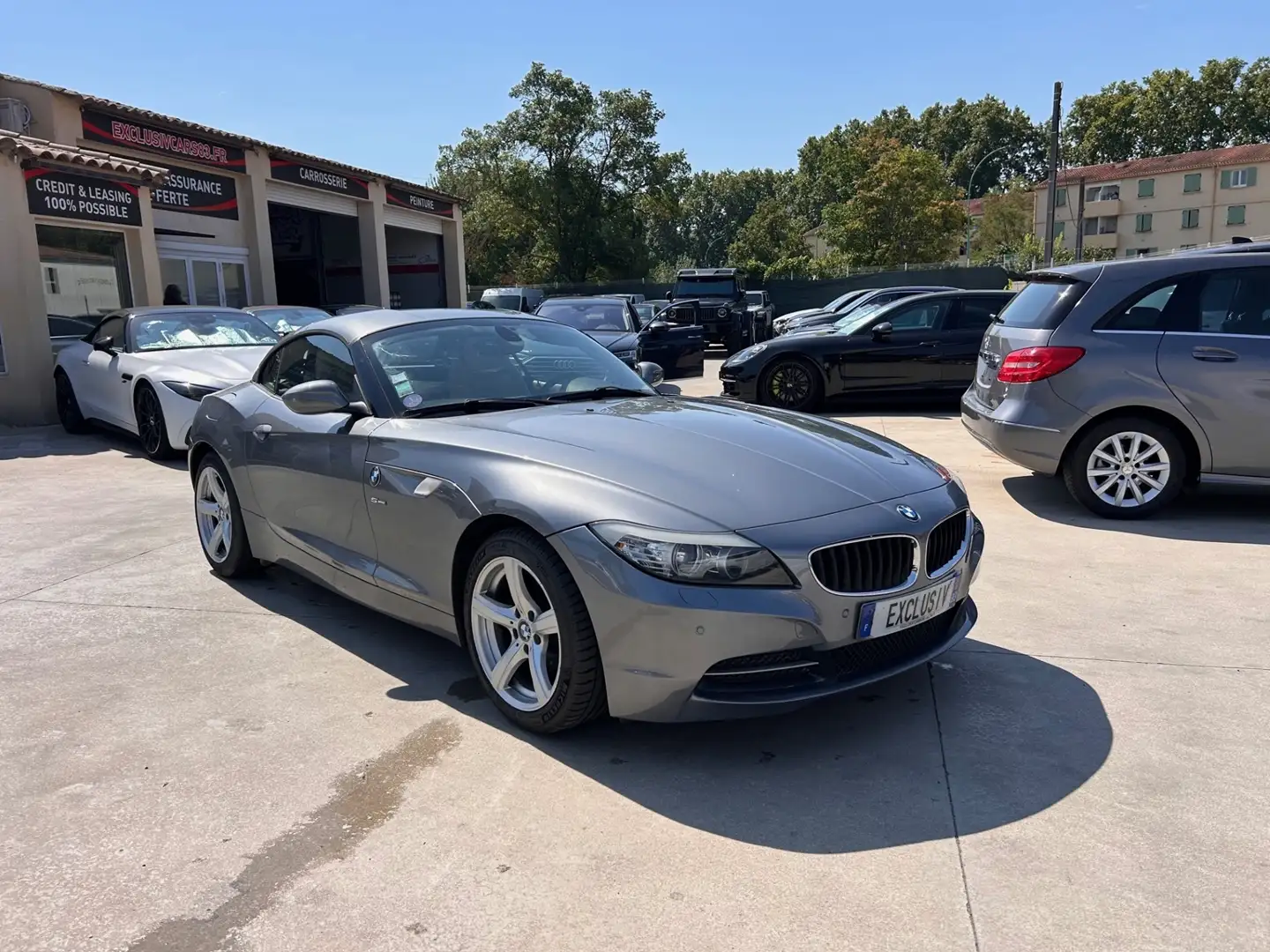 BMW Z4 (E89) SDRIVE 23I 204CH LUXE Gris - 2
