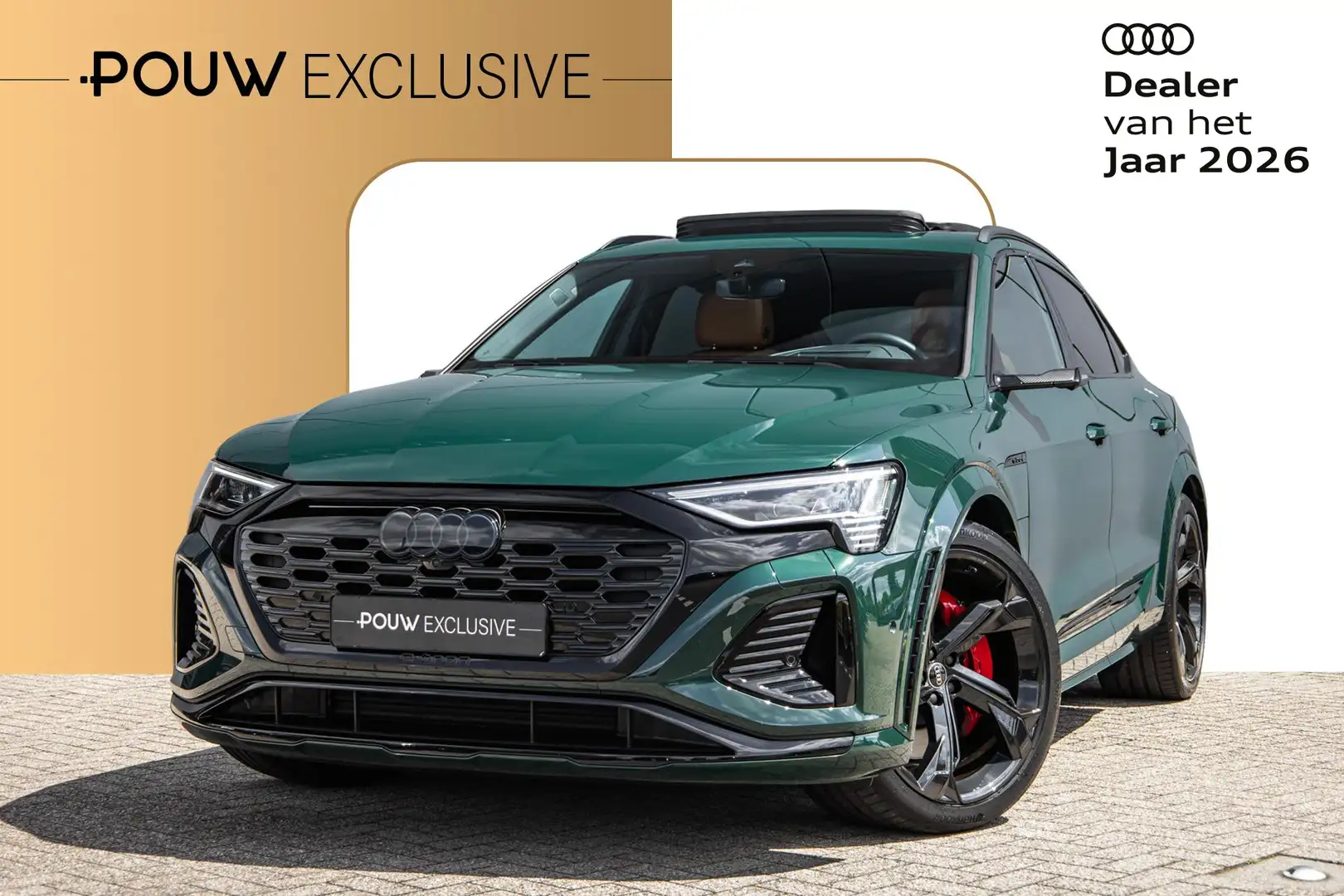 Audi SQ8 e-tron Sportback 503pk S quattro 115 kWh | 22" LMV | Pano Grün - 1