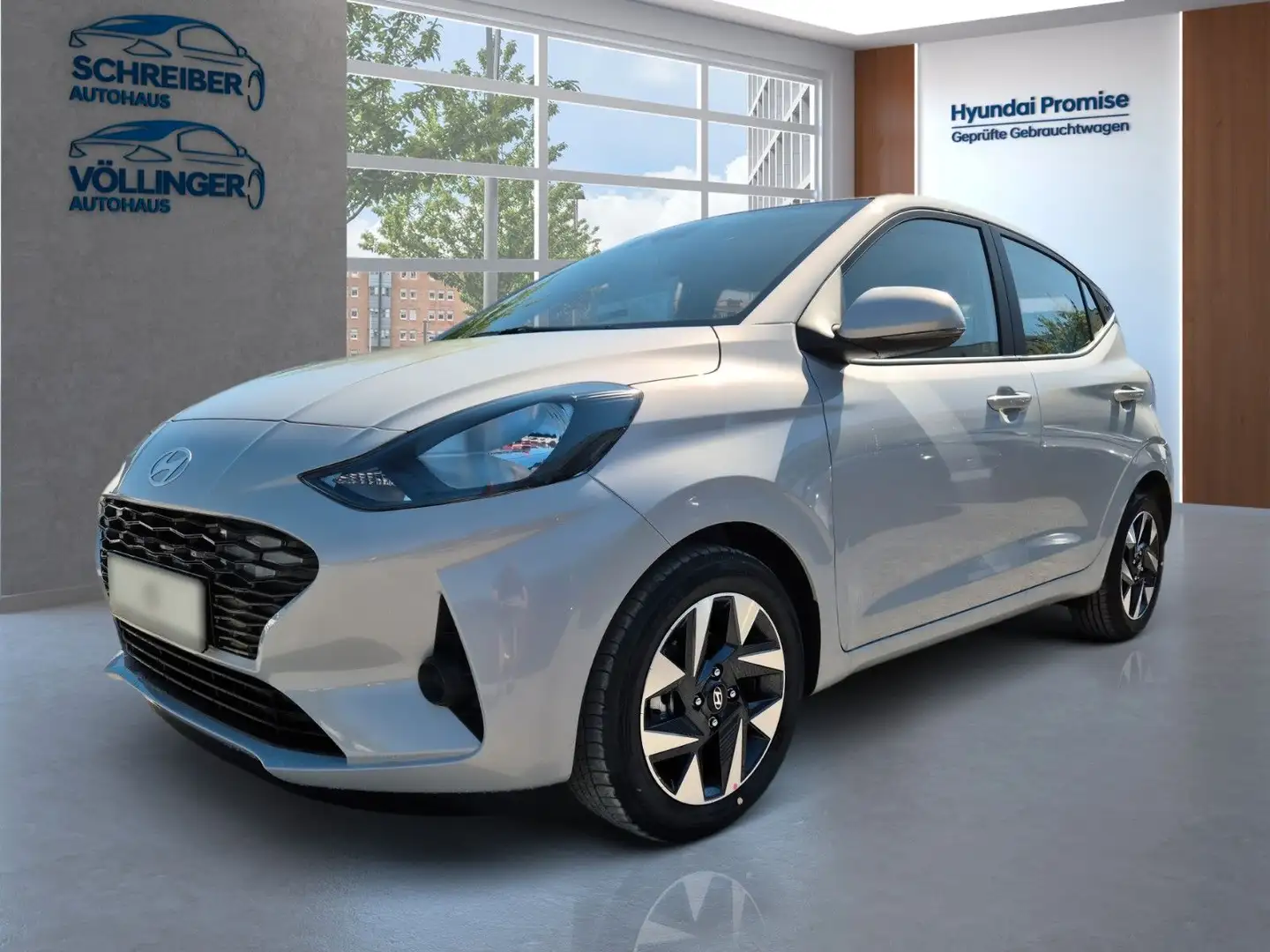 Hyundai i10 Trend 1.0 Automatik  63PS sofort verfügbar ! Grau - 1