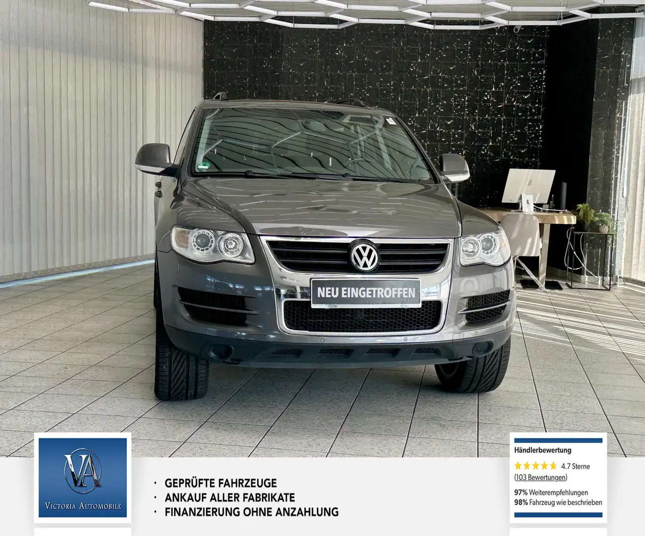 Volkswagen Touareg V6 TDI Sehr gepflegt, AHK, Navigation Grau - 2