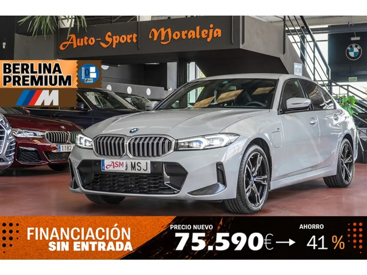 BMW 330 330e Gris - 1